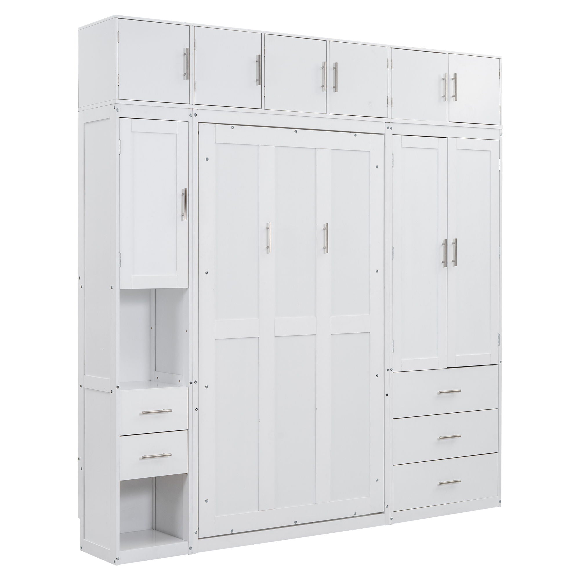 Murphy Bed With Lockers And Wardrobes
