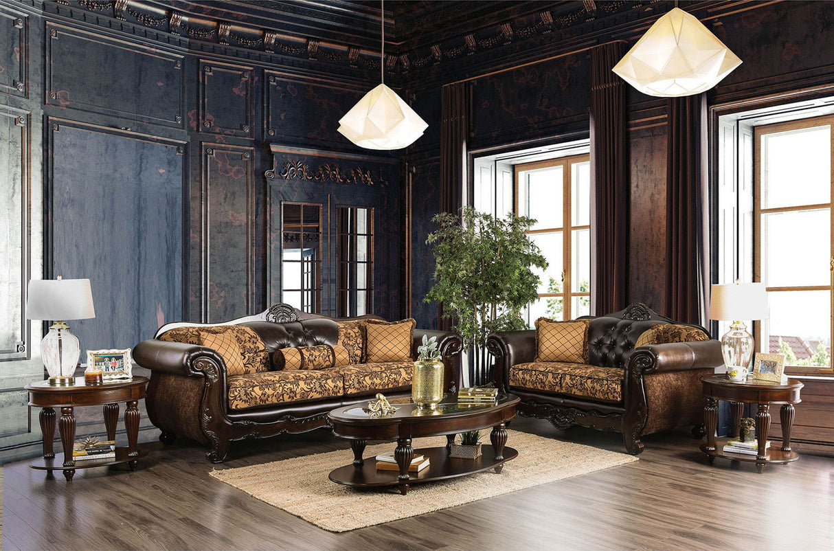 Furniture of America Quirino - Sofa | Meri Furniture
