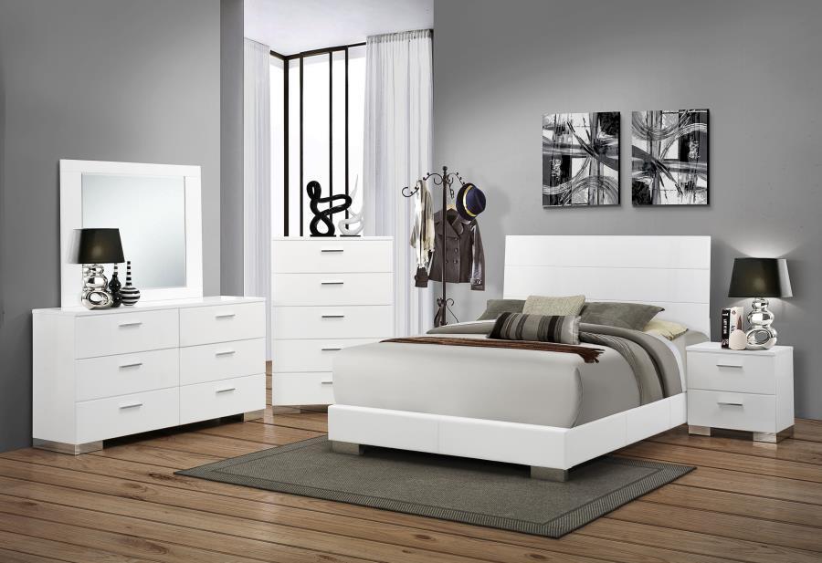 Coaster Fine Furniture Felicity - Wood Panel Bed | Meri Furniture