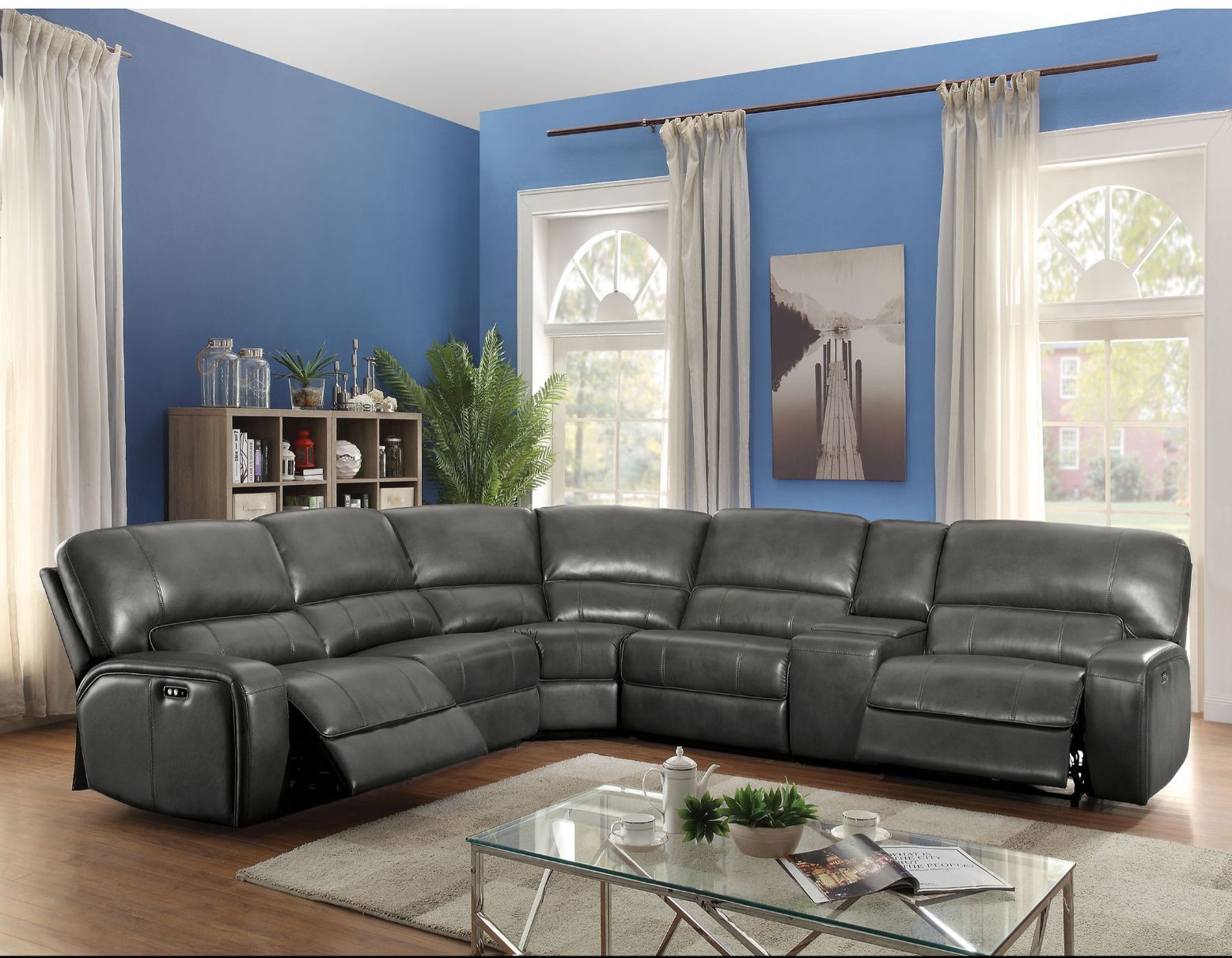 ACME Saul - Sectional Sofa | Meri Furniture
