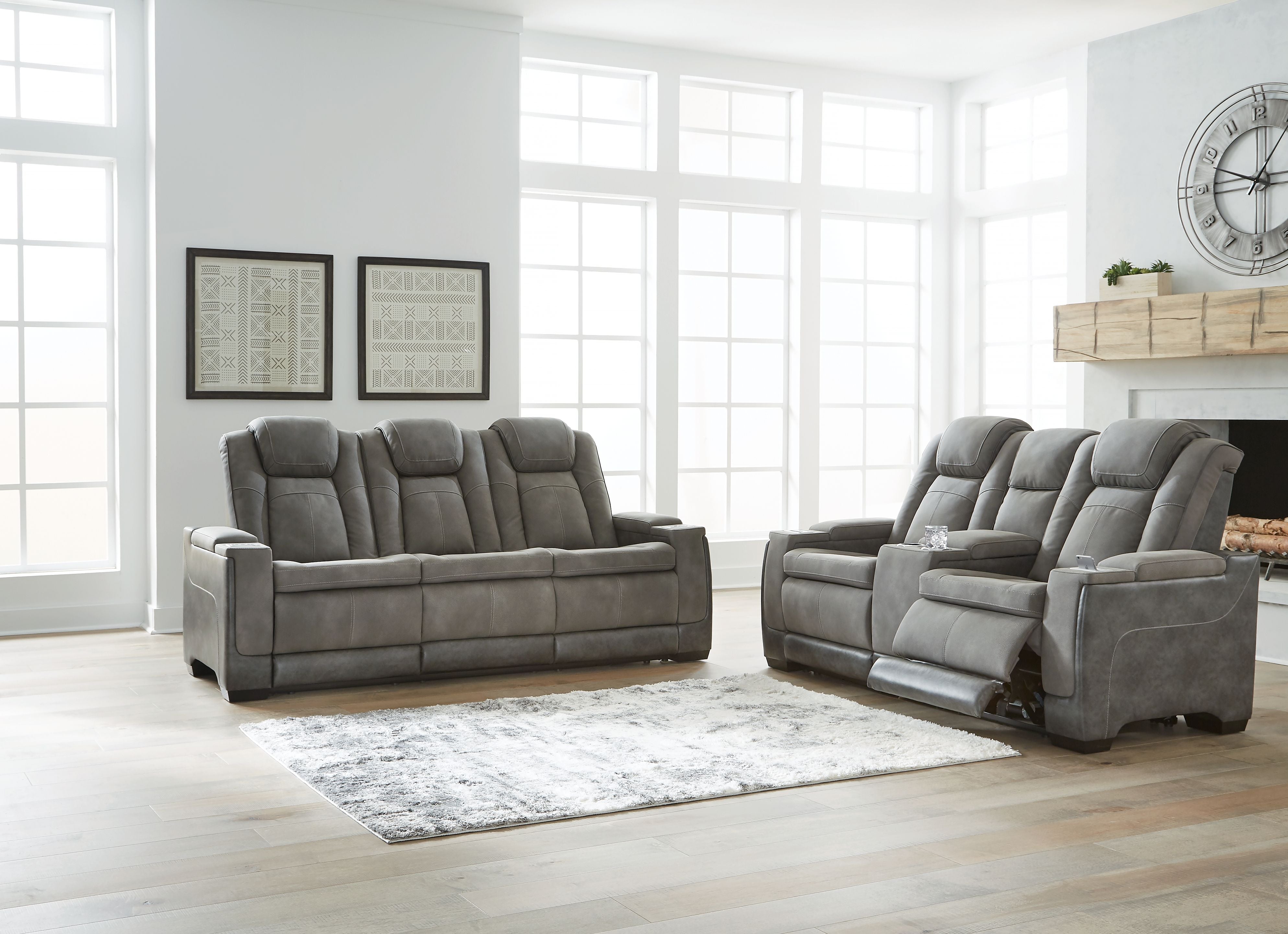 Signature Design by Ashley® Next-Gen Durapella - Power Reclinering Living Room Set | Meri Furniture