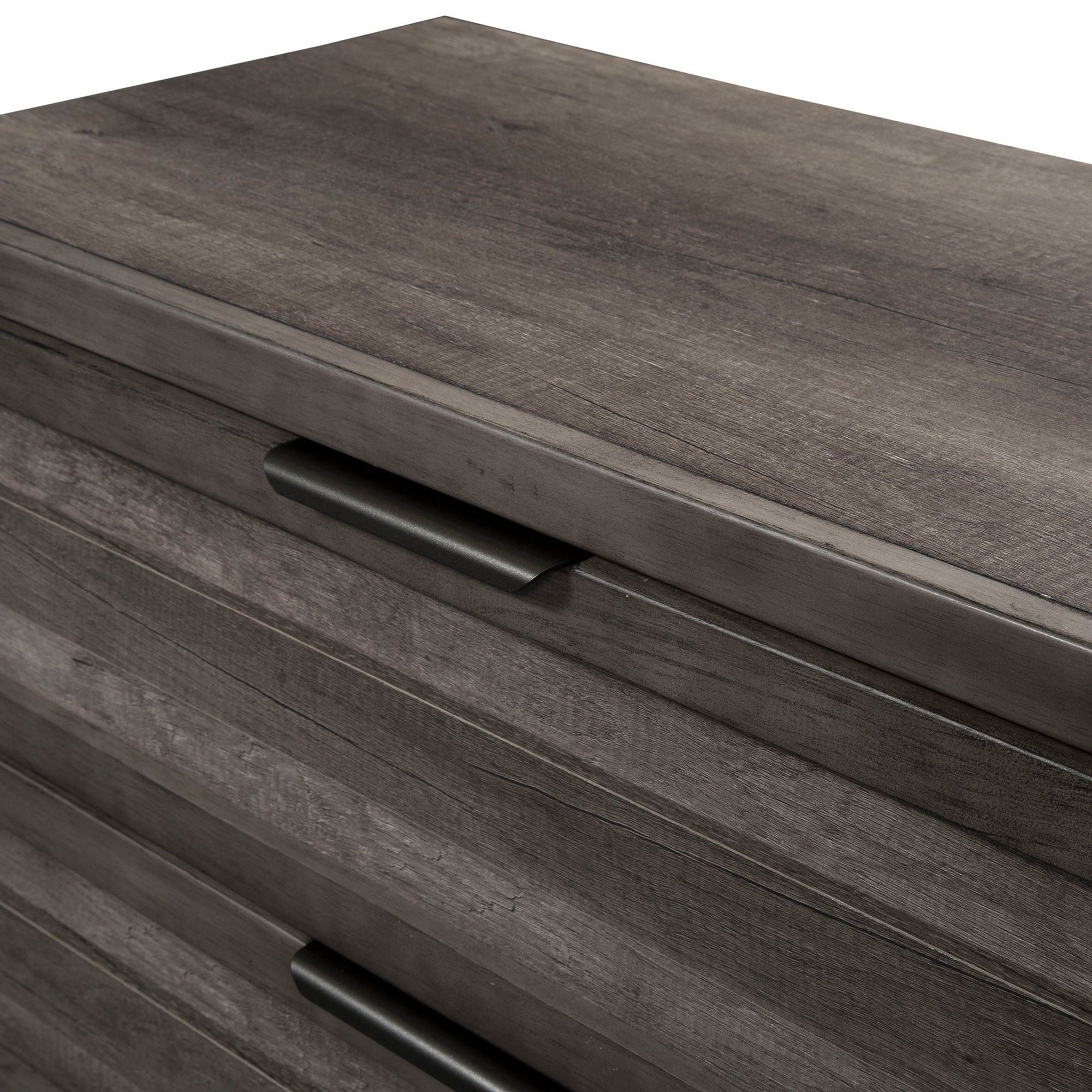 Liberty Furniture Tanners Creek - 5 Drawer Chest - Dark Gray | Meri Furniture