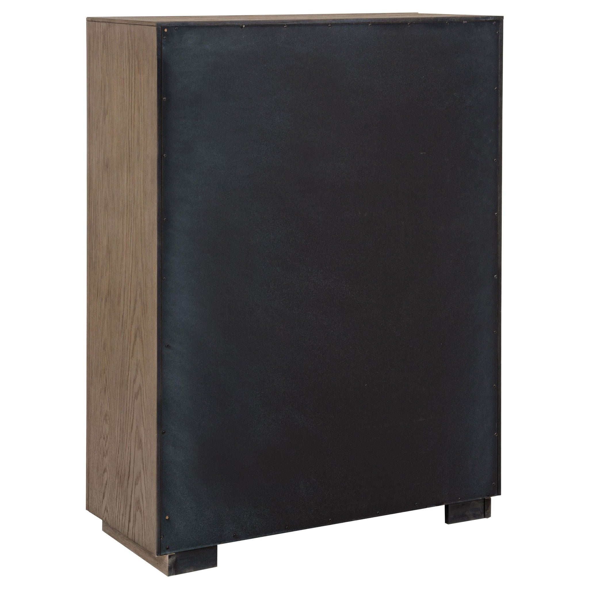 Kenora 5-drawer Bedroom Chest Barley Brown
