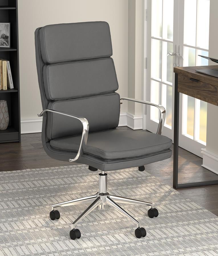 Coaster Fine Furniture Ximena - Upholstered Adjustable High Back Office Chair | Meri Furniture