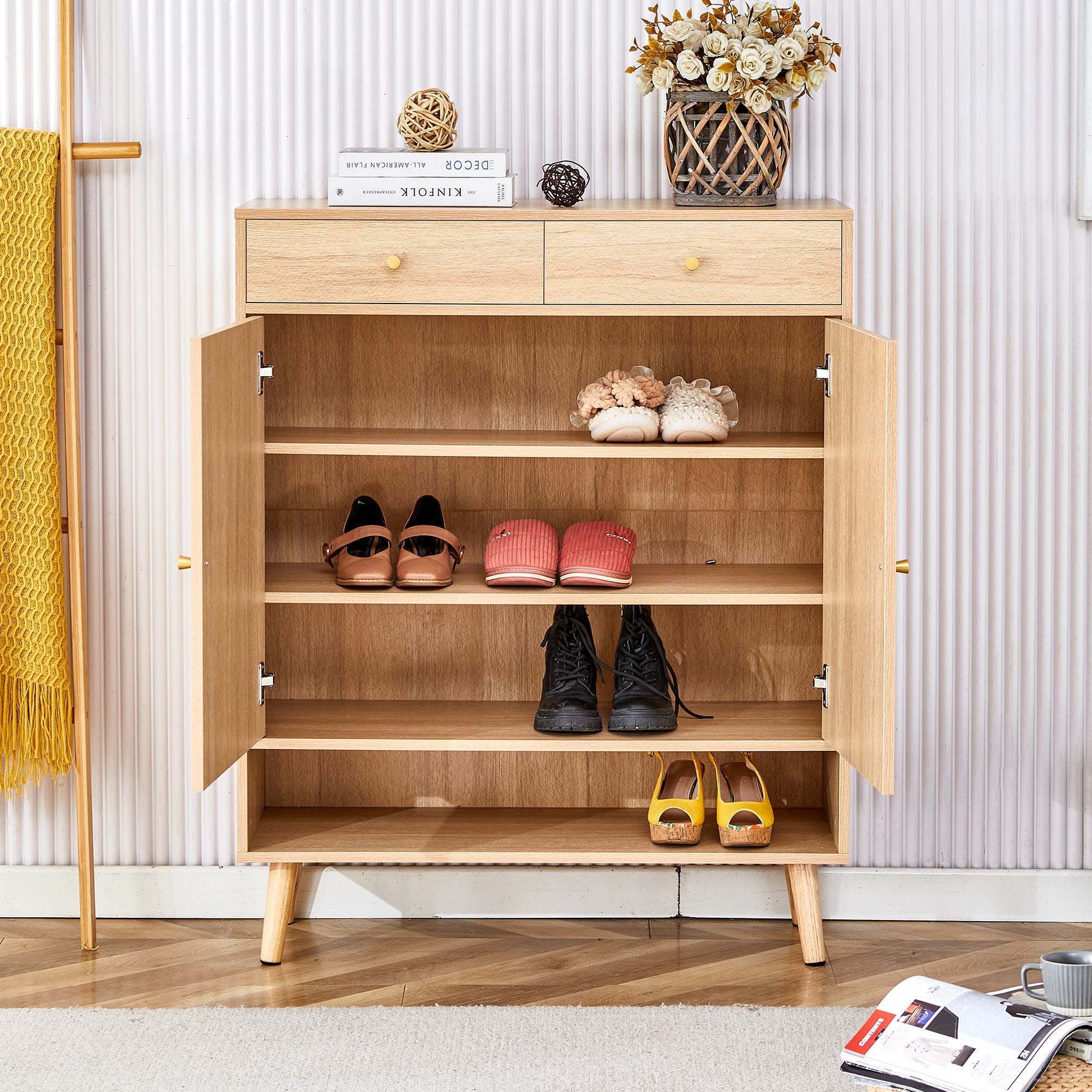 Multifunctional Modern Minimalist Shoe Cabinet