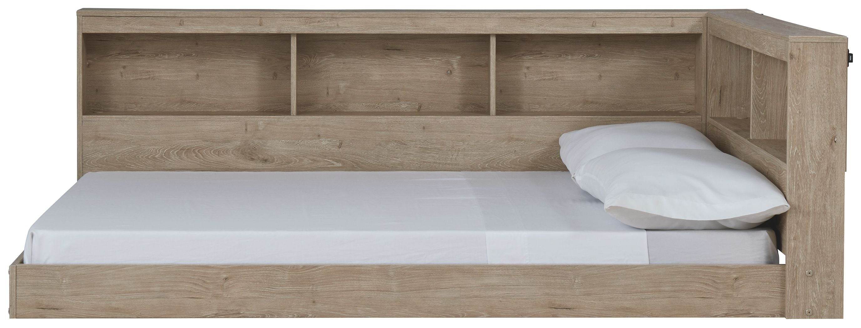 Signature Design by Ashley® Oliah - Bookcase Storage Bed | Meri Furniture