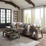 Liberty Furniture Arrowcreek - 3 Piece Living Room Set - Dark Brown | Meri Furniture