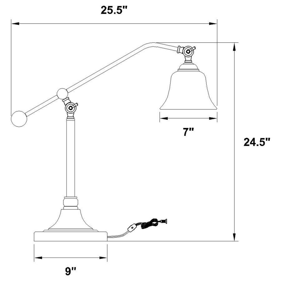 Eduardo - Bell Down Bridge Lamp