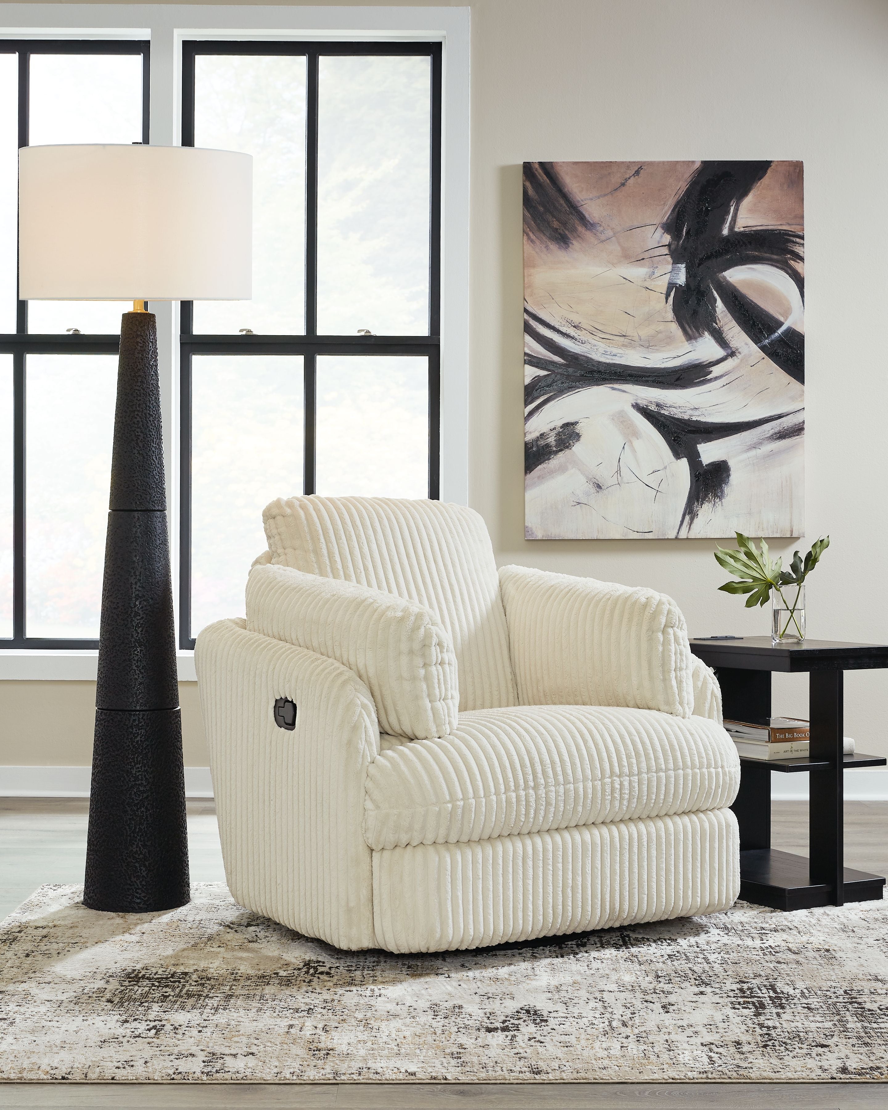 Signature Design by Ashley® Tie-breaker - Swivel Glider Recliner | Meri Furniture