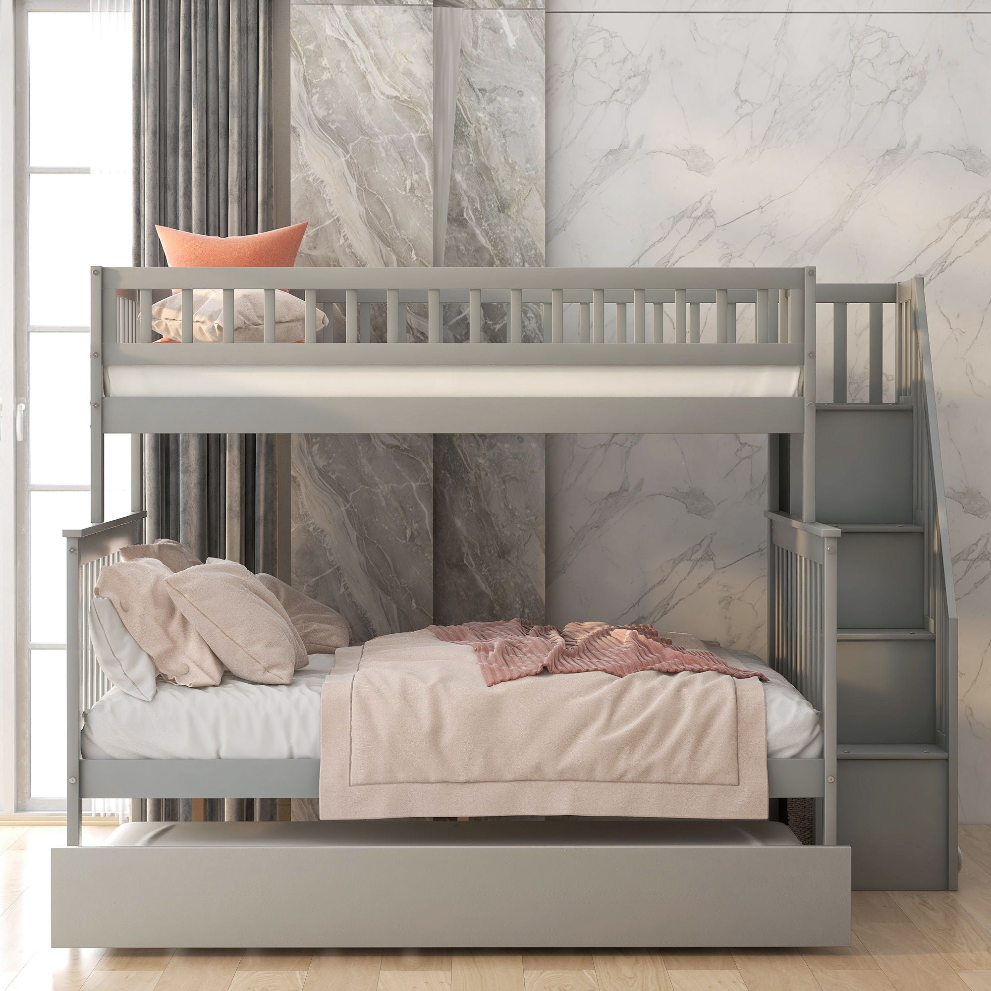 Bunk Bed With Staircase