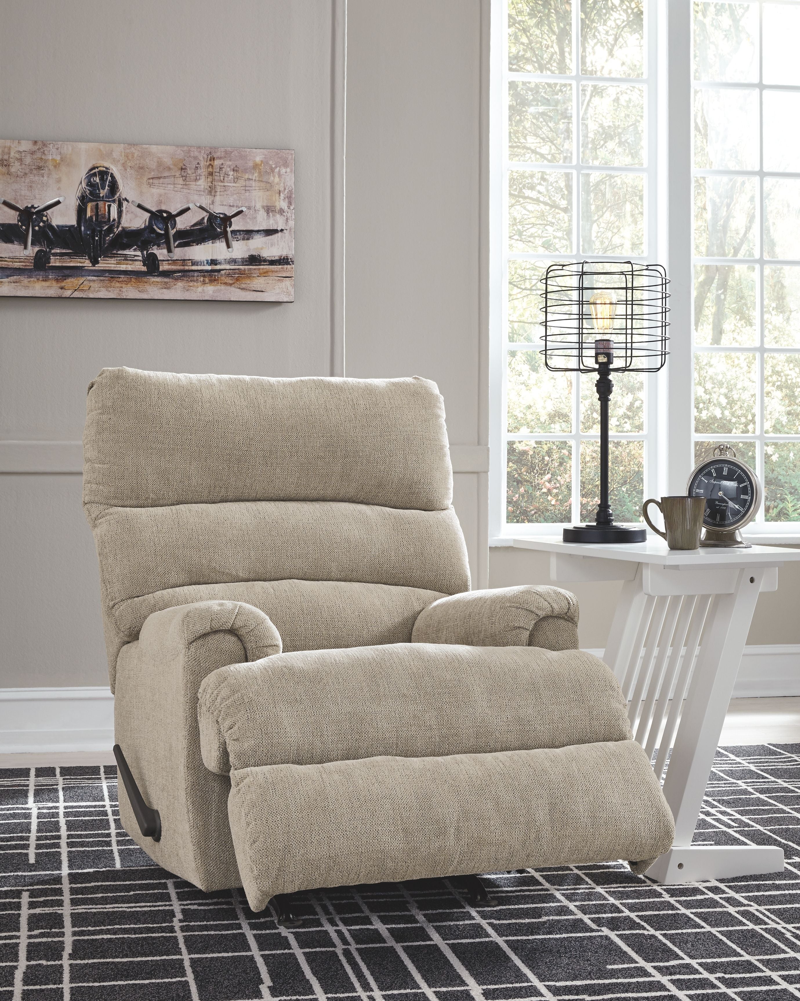 Ashley Furniture Man Fort - Rocker Recliner | Meri Furniture