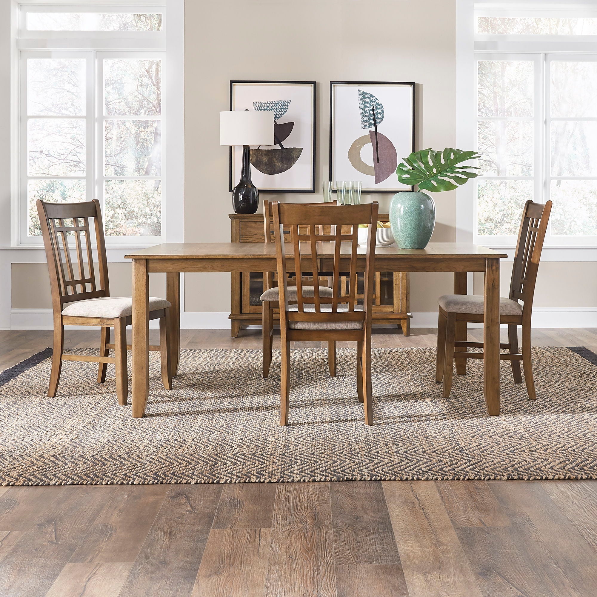 Liberty Furniture Santa Rosa II - Rectangular Table Set | Meri Furniture