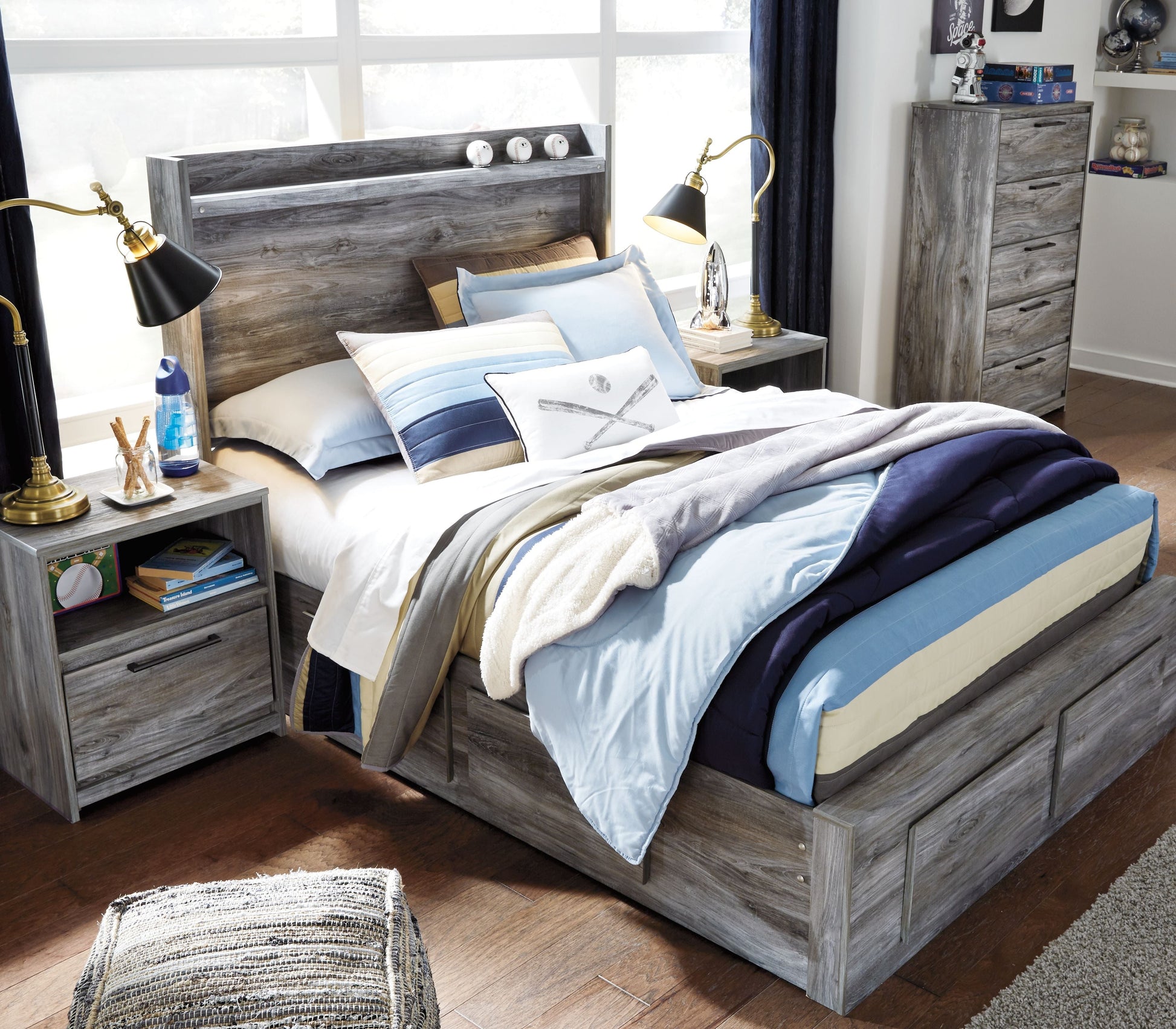 Signature Design by Ashley® Baystorm - Panel Bed | Meri Furniture