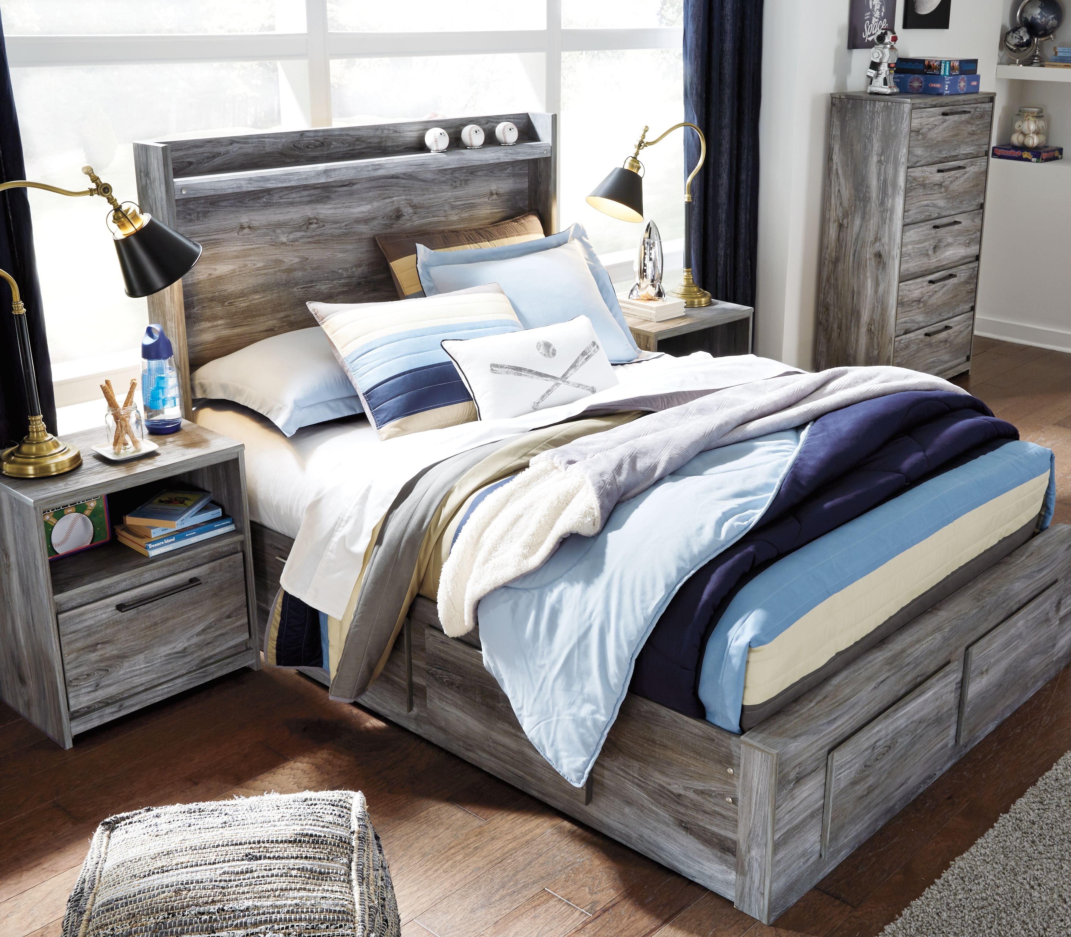 Signature Design by Ashley® Baystorm - Panel Bed | Meri Furniture