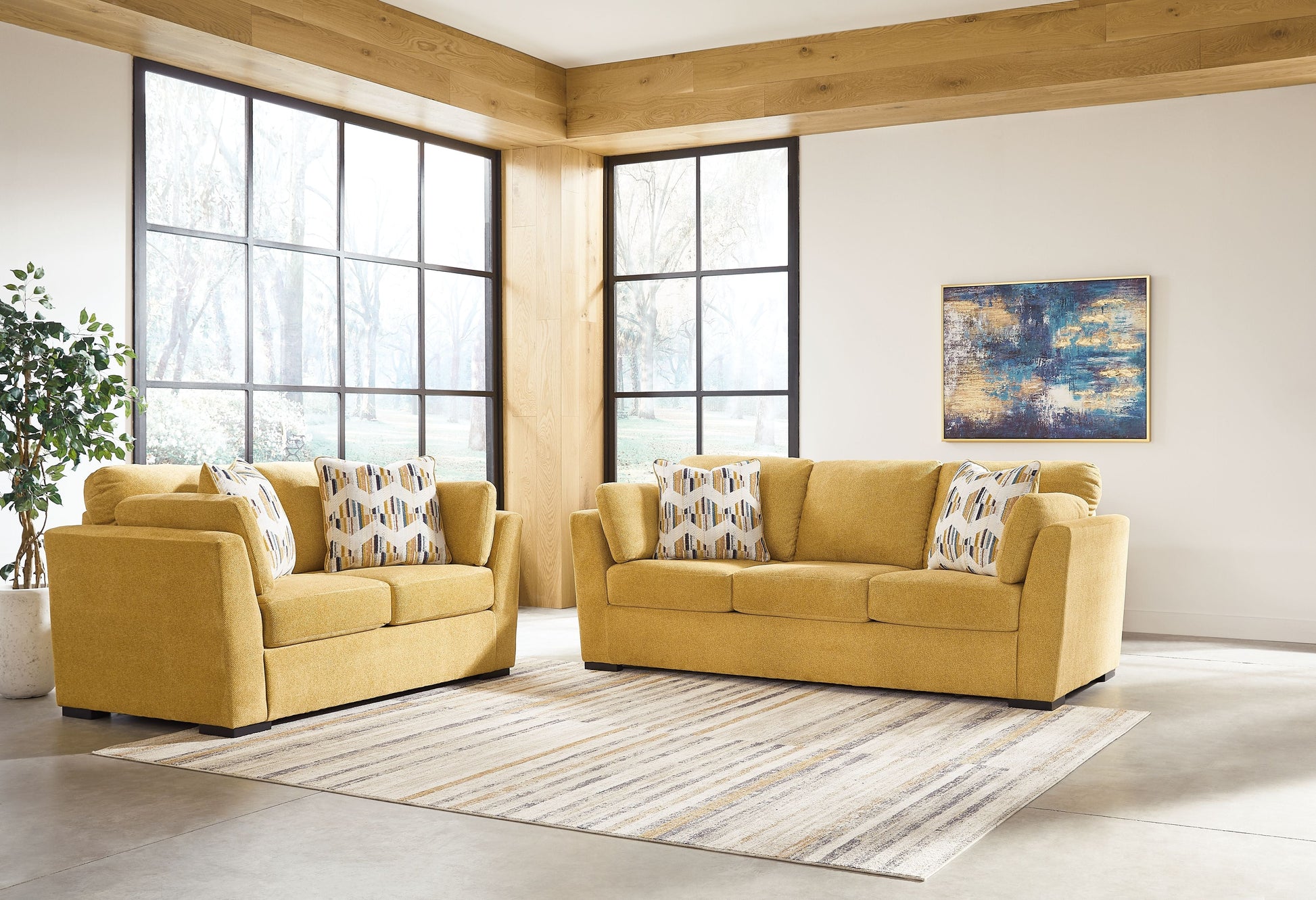 Signature Design by Ashley® Keerwick - Living Room Set | Meri Furniture