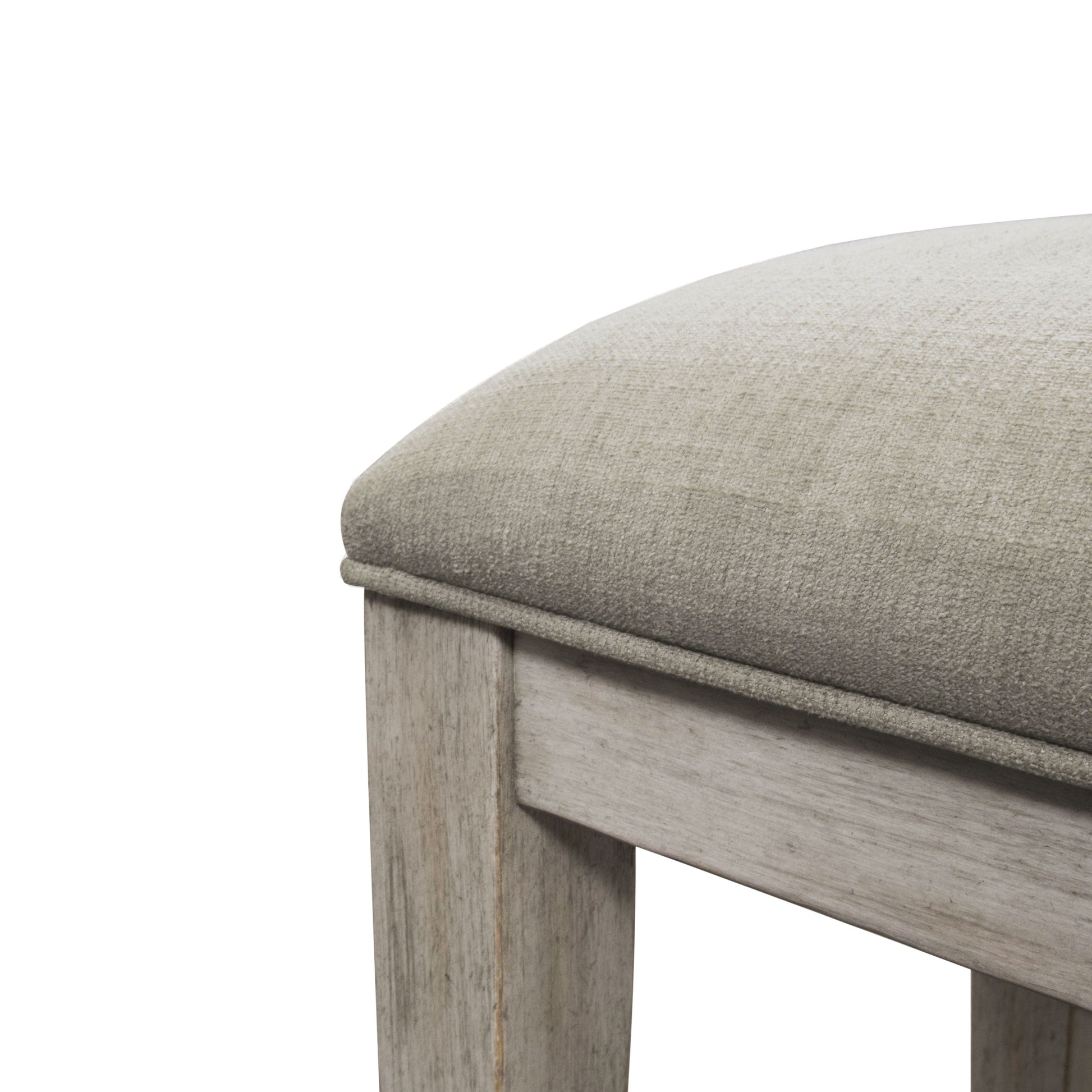 Liberty Furniture Heartland - Upholstered Console Stool - White | Meri Furniture