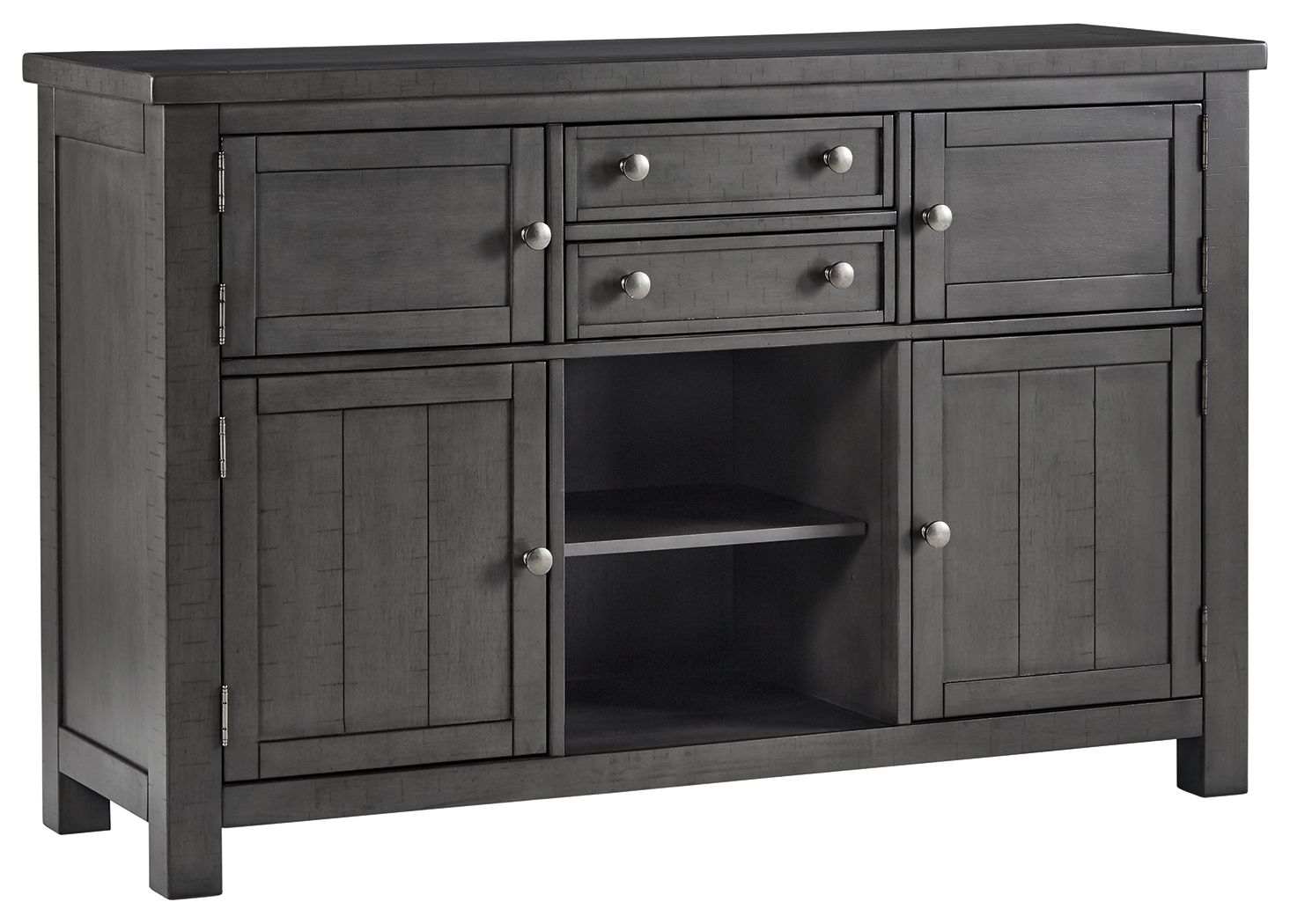 Signature Design by Ashley® Myshanna - Gray - Dining Room Server | Meri Furniture
