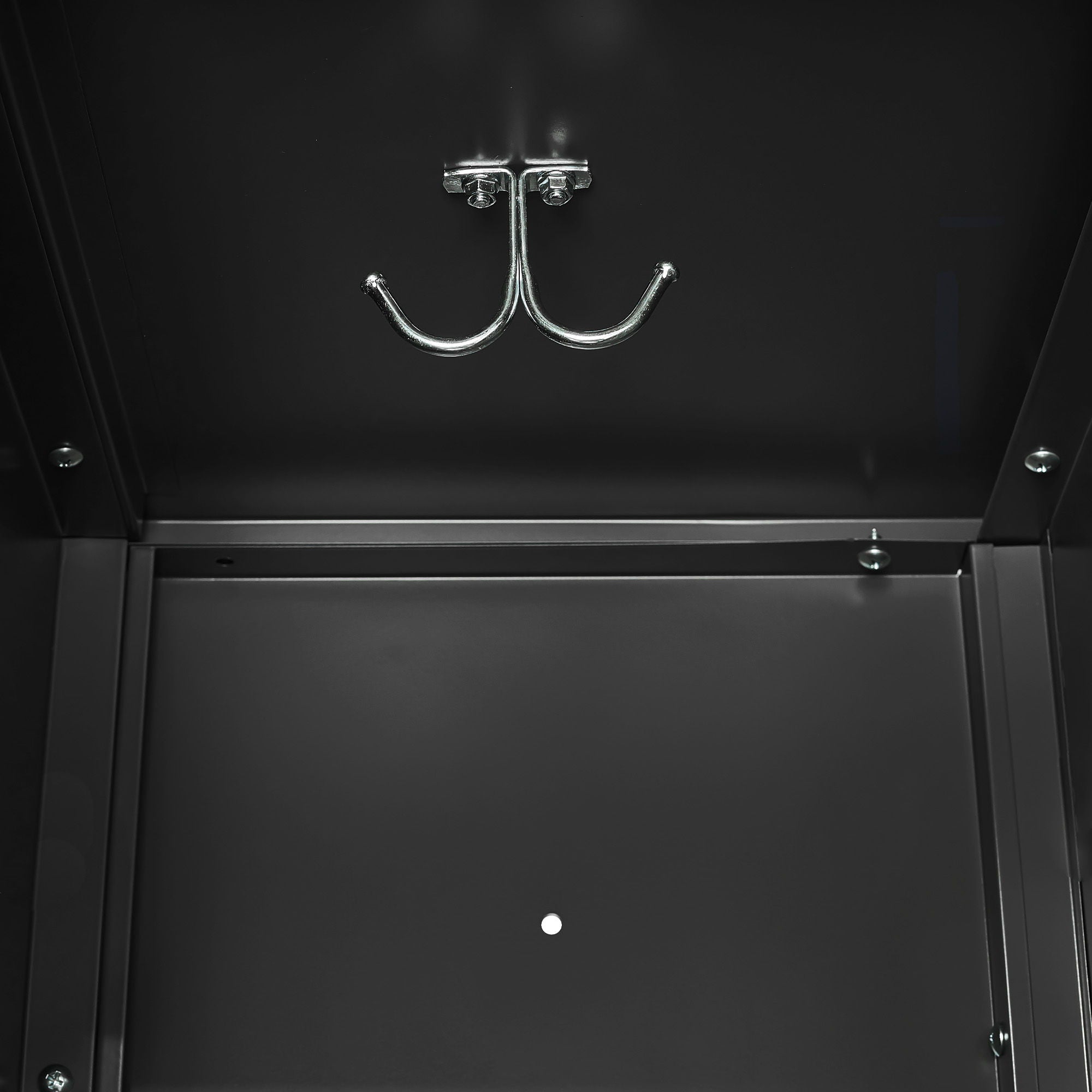 9 Door Lockers With Lock For Secure Storage And - Black