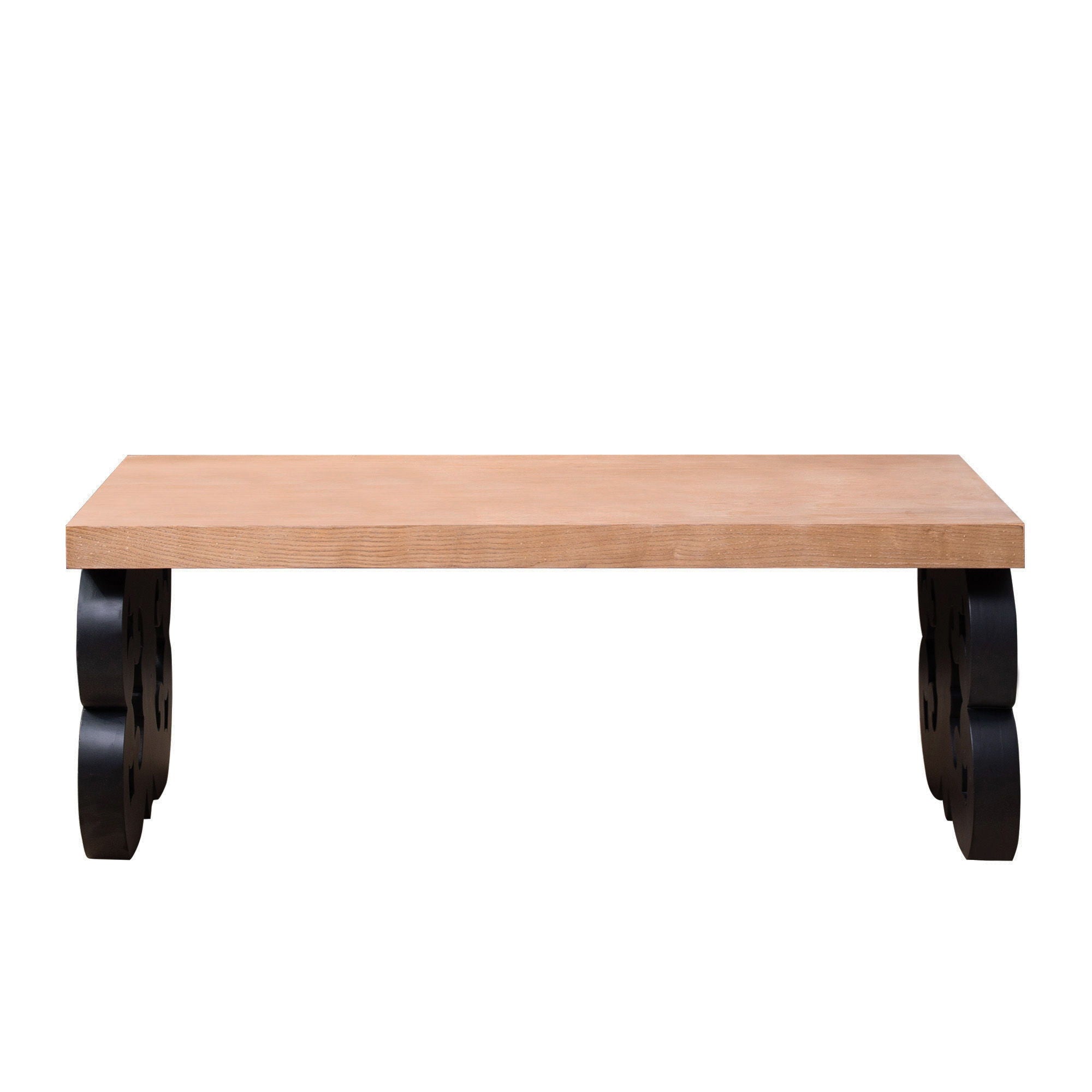 Ornate Scroll Base Coffee Table