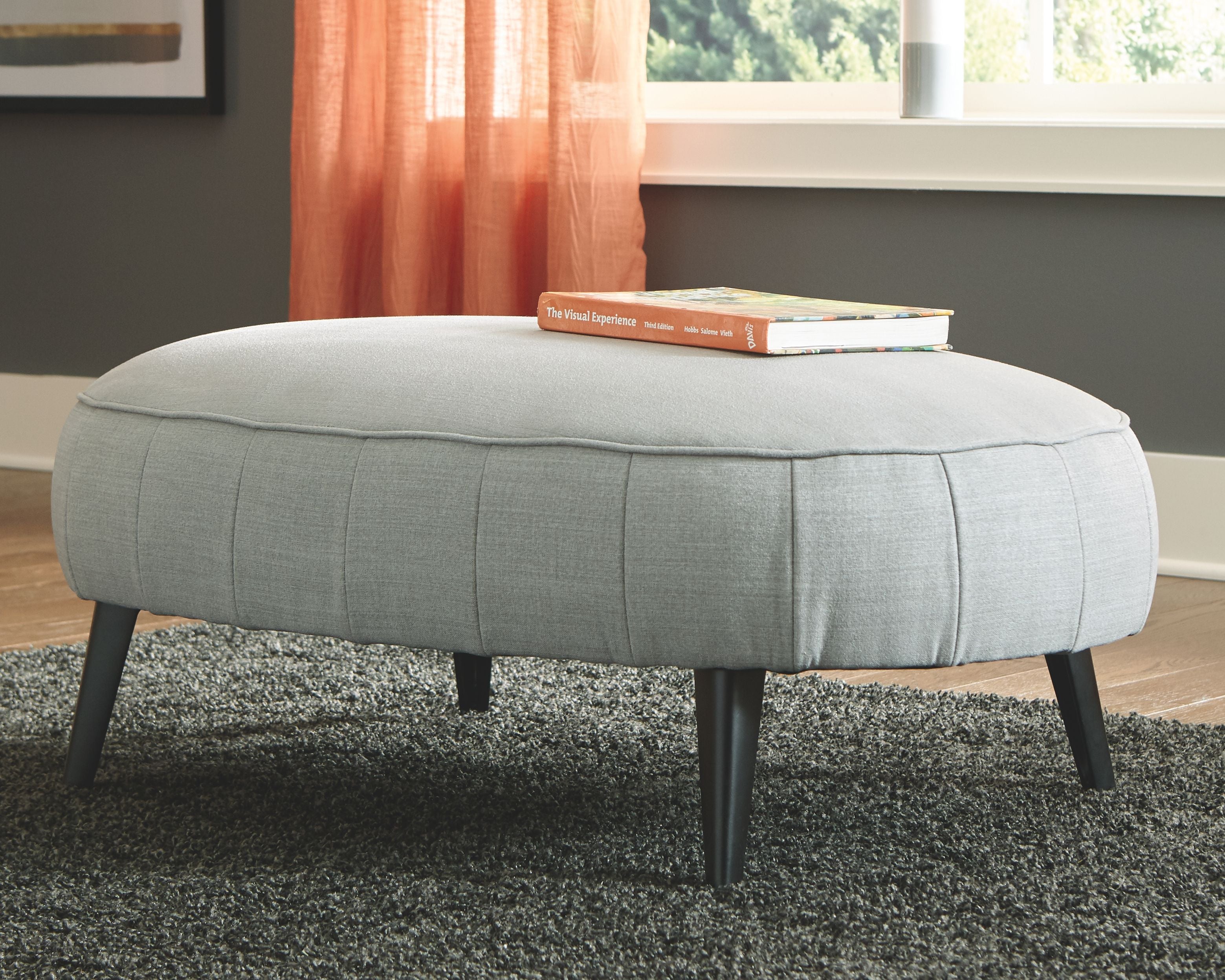 Ashley Furniture Hollyann - Accent Ottoman | Meri Furniture