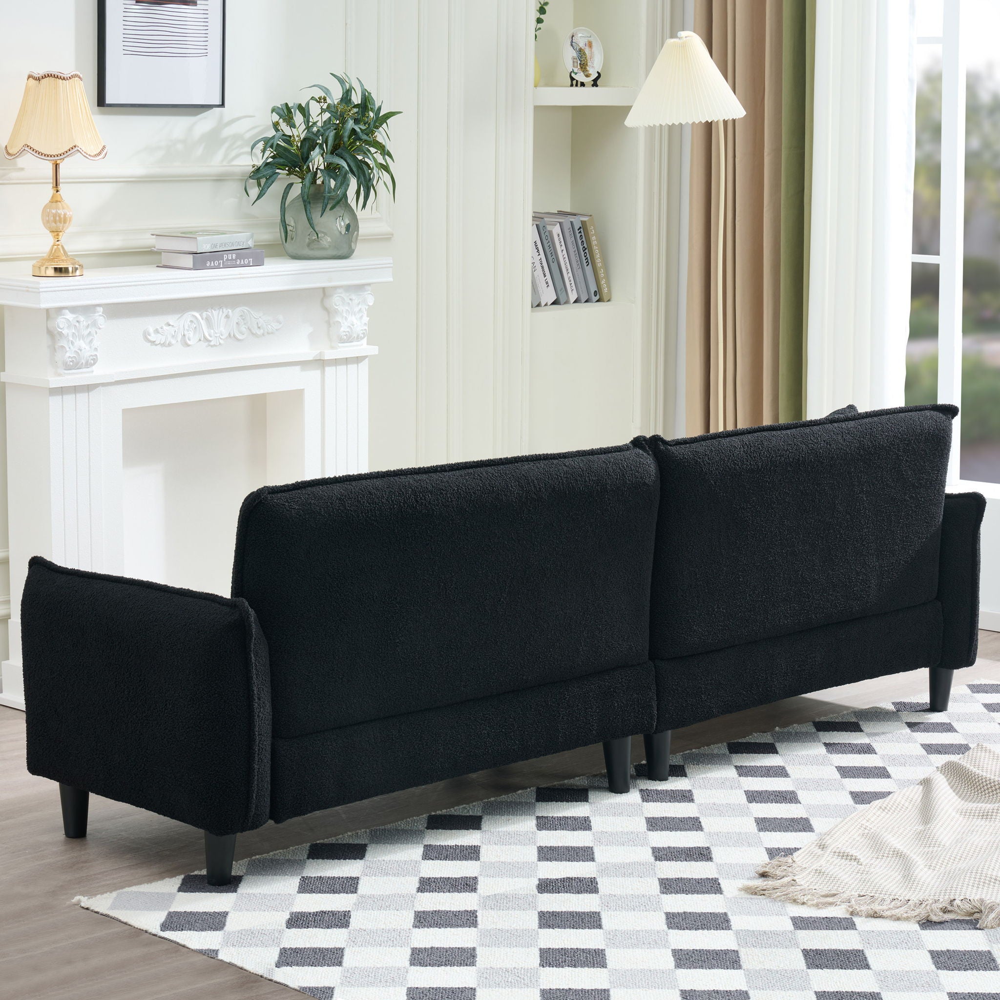 Teddy Velvet Sofa, Soft & Comfortable
