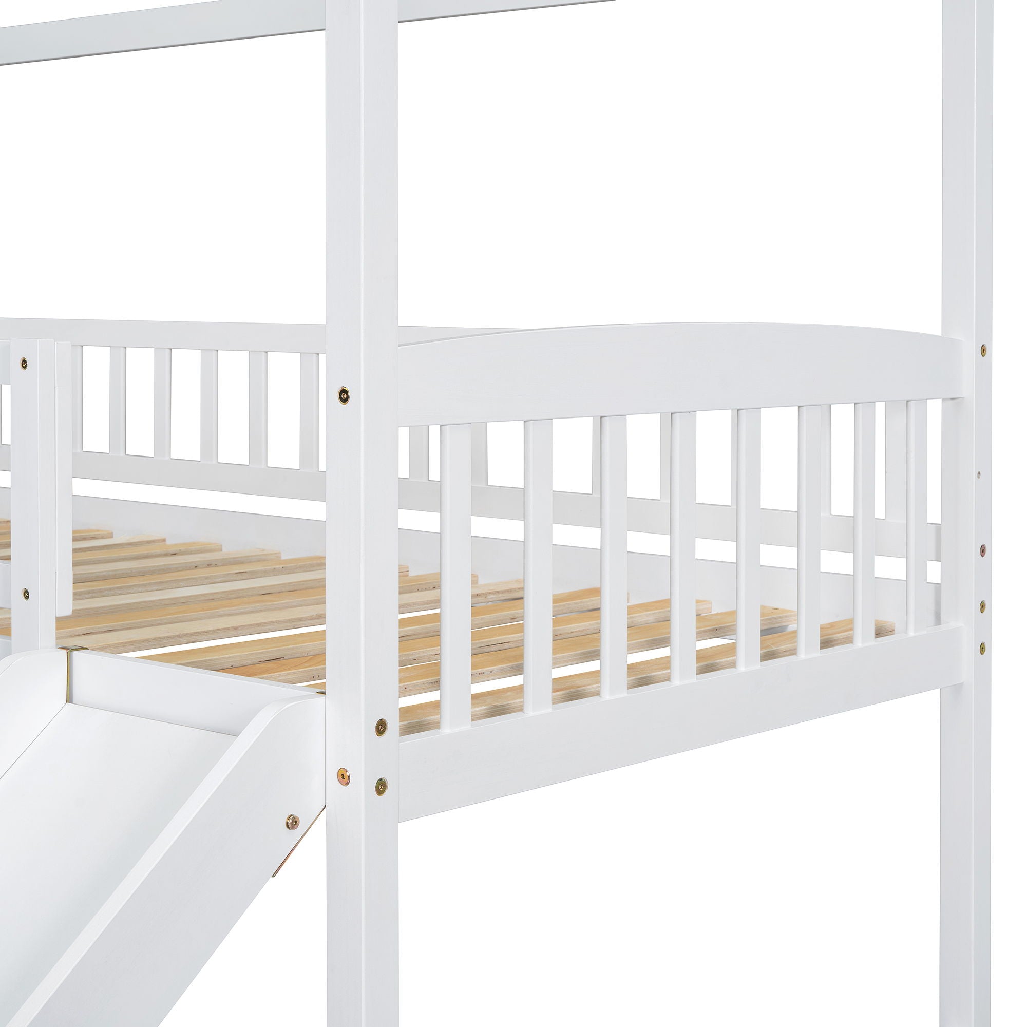 House Bunk Bed With Slide