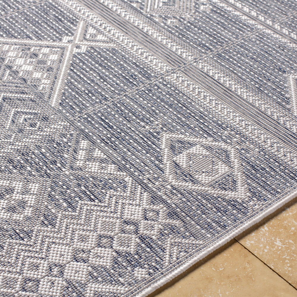 Tuareg Machine Woven Rug