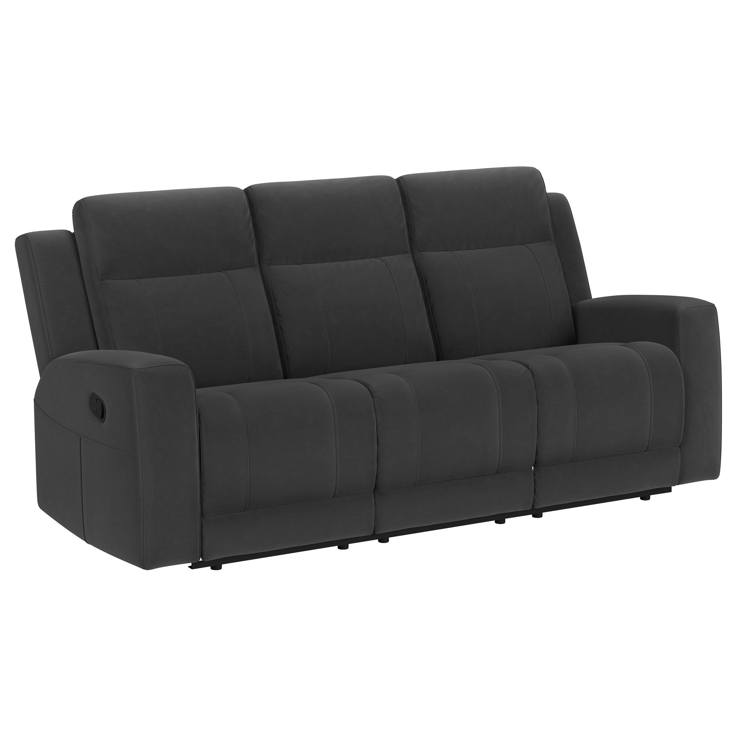 Coaster Fine Furniture Brentwood - Upholstered Motion Reclining Sofa | Meri Furniture