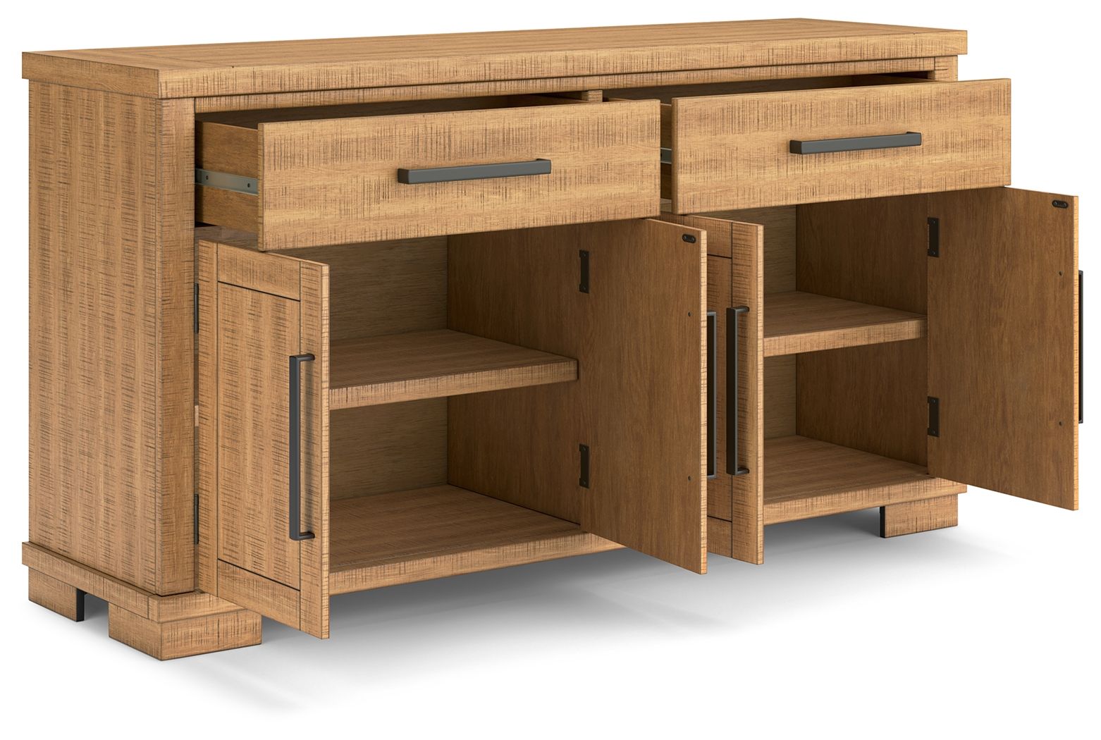 Signature Design by Ashley® Havonplane - Brown - Dining Room Server | Meri Furniture