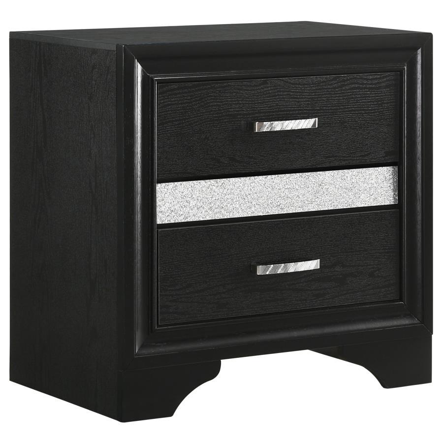 Coaster Fine Furniture Miranda - 2-Drawer Nightstand | Meri Furniture