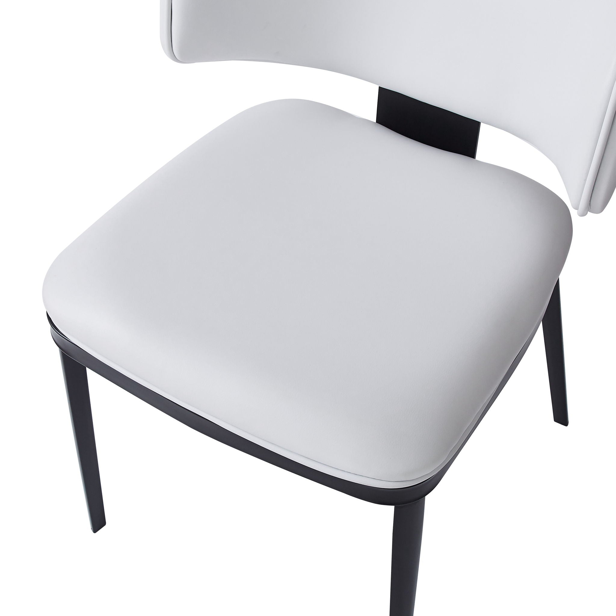 Modern Upholstered Dining Chairs (Set of 2)