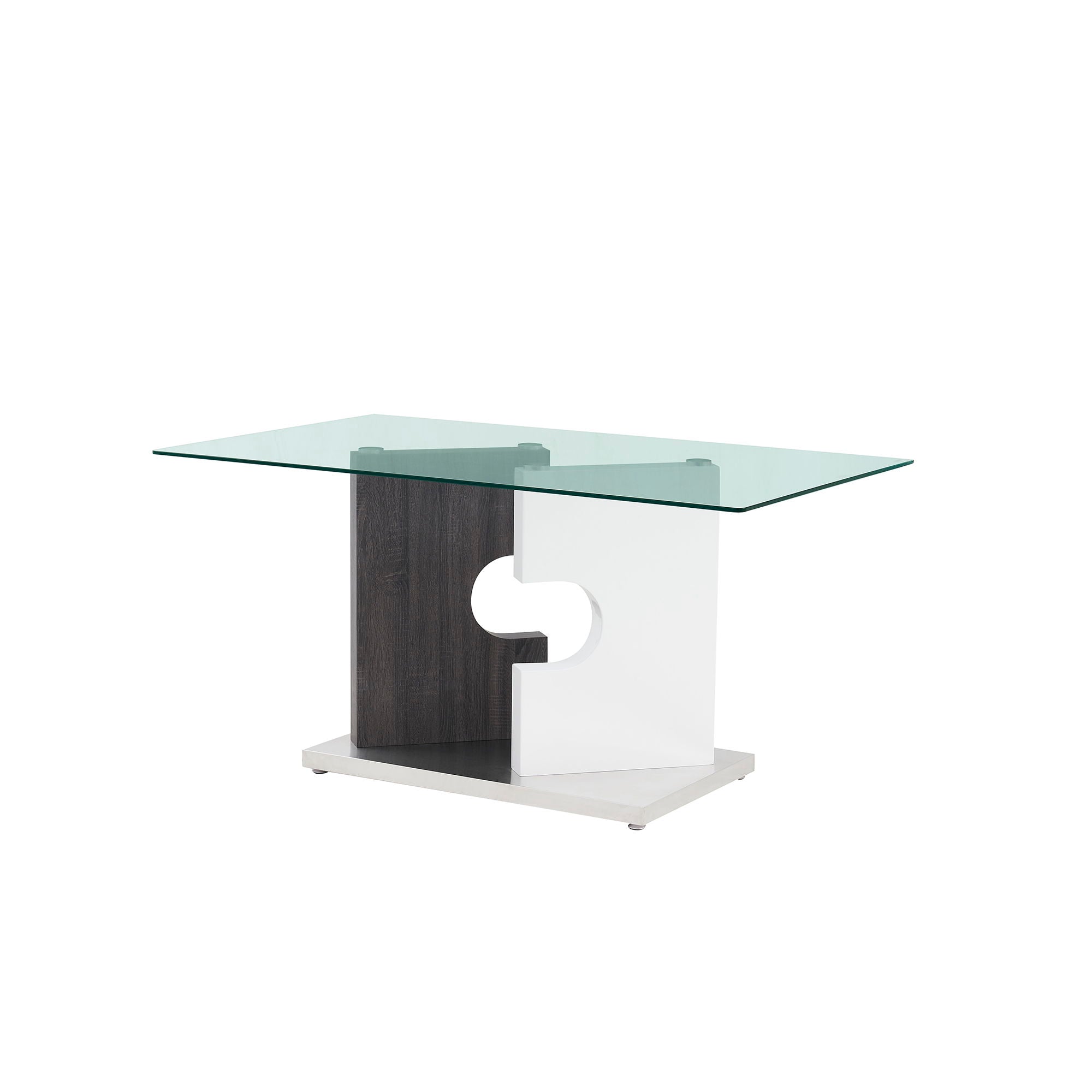 Iris - Dining Table - Gray