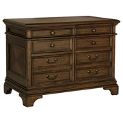 Coaster Fine Furniture Hartshill - 5-Drawer Home Office File Cabinet - Burnished Oak | Meri Furniture