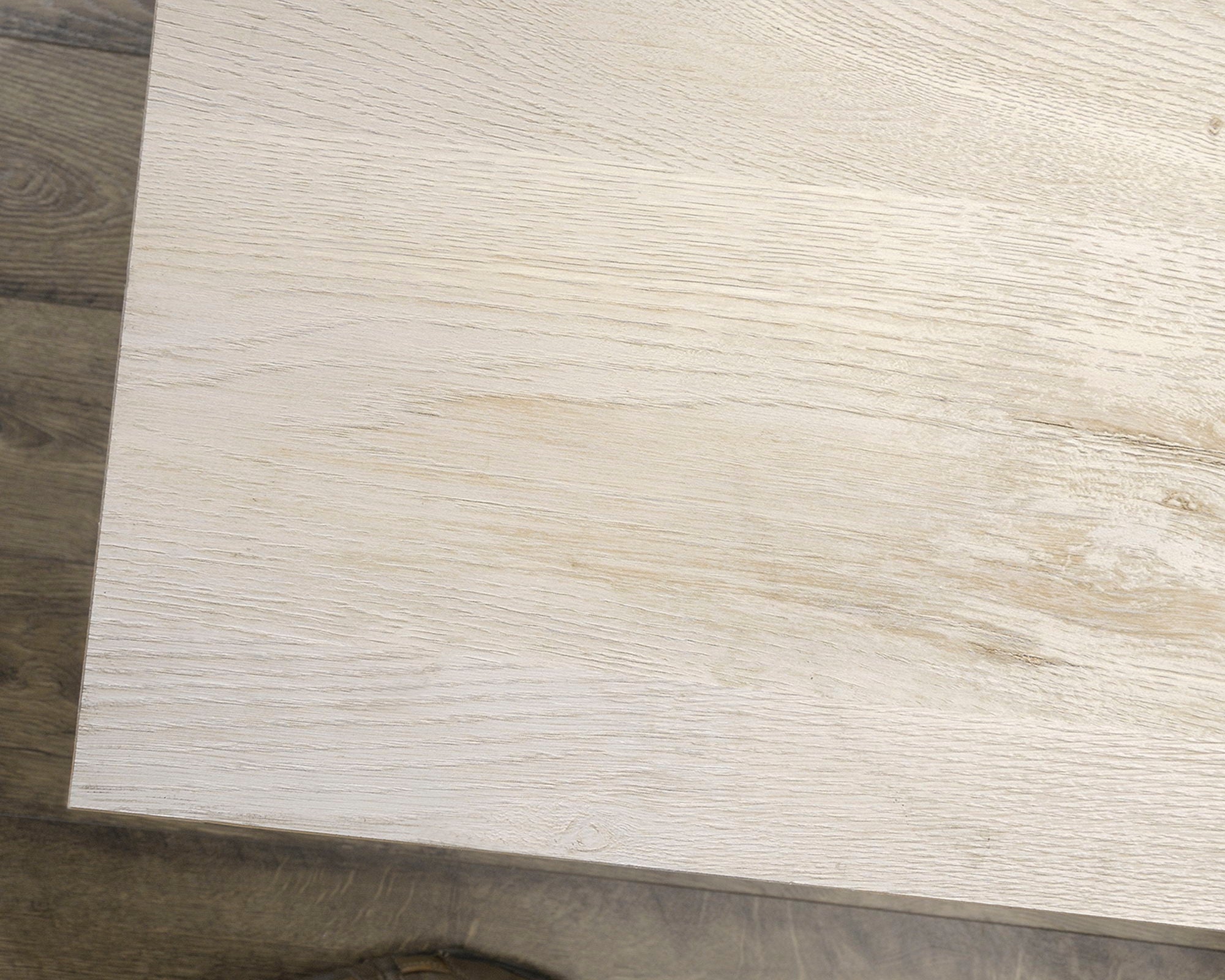 L-Shaped Desk in Chalked Chestnut