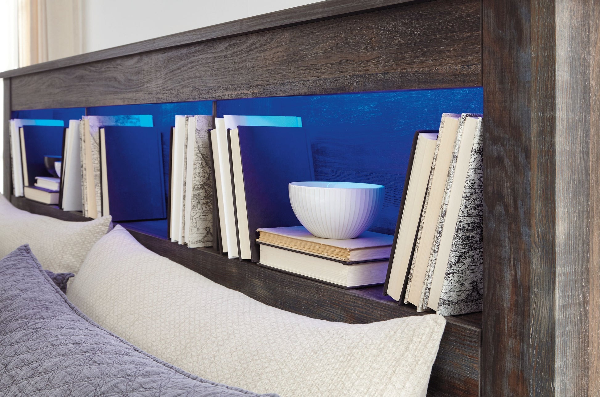 Signature Design by Ashley® Drystan - Panel Bookcase Bed | Meri Furniture