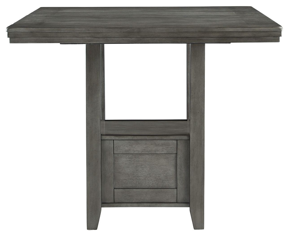 Ashley Furniture Hallanden - Gray - Rectangular Dining Room Counter Extension Table | Meri Furniture