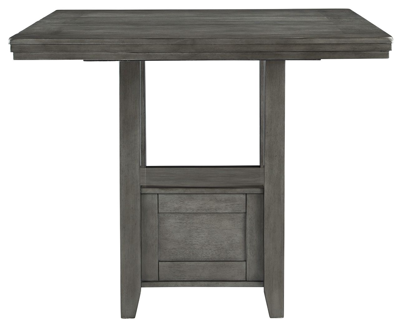 Ashley Furniture Hallanden - Gray - Rectangular Dining Room Counter Extension Table | Meri Furniture