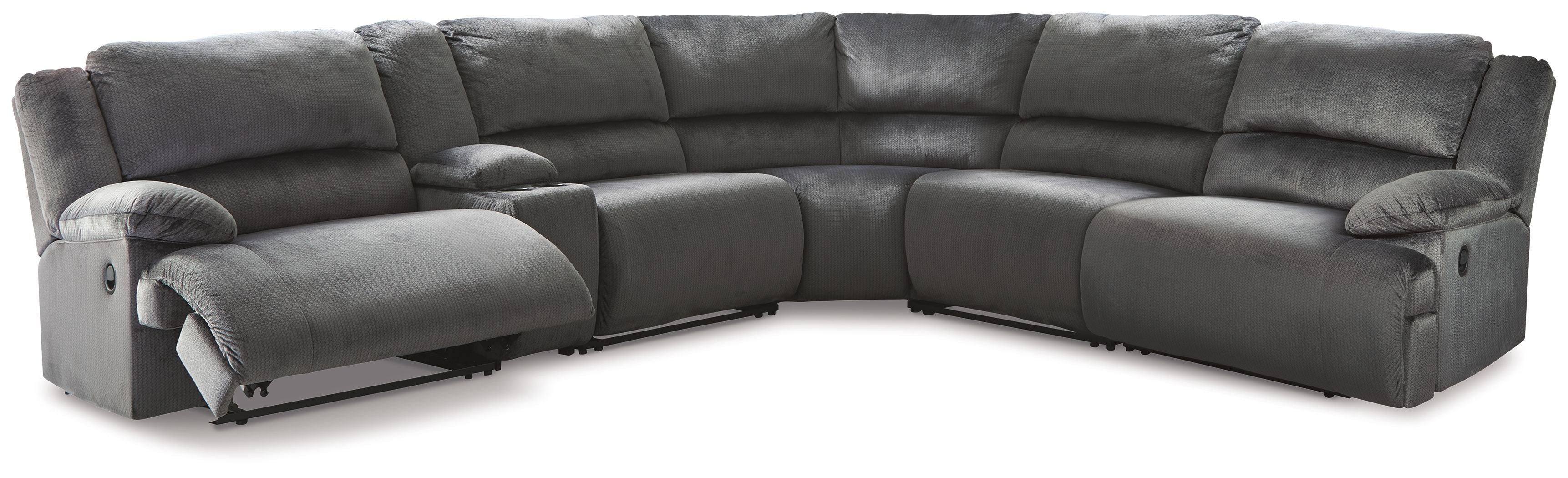 Signature Design by Ashley® Clonmel - Reclining Sectional | Meri Furniture