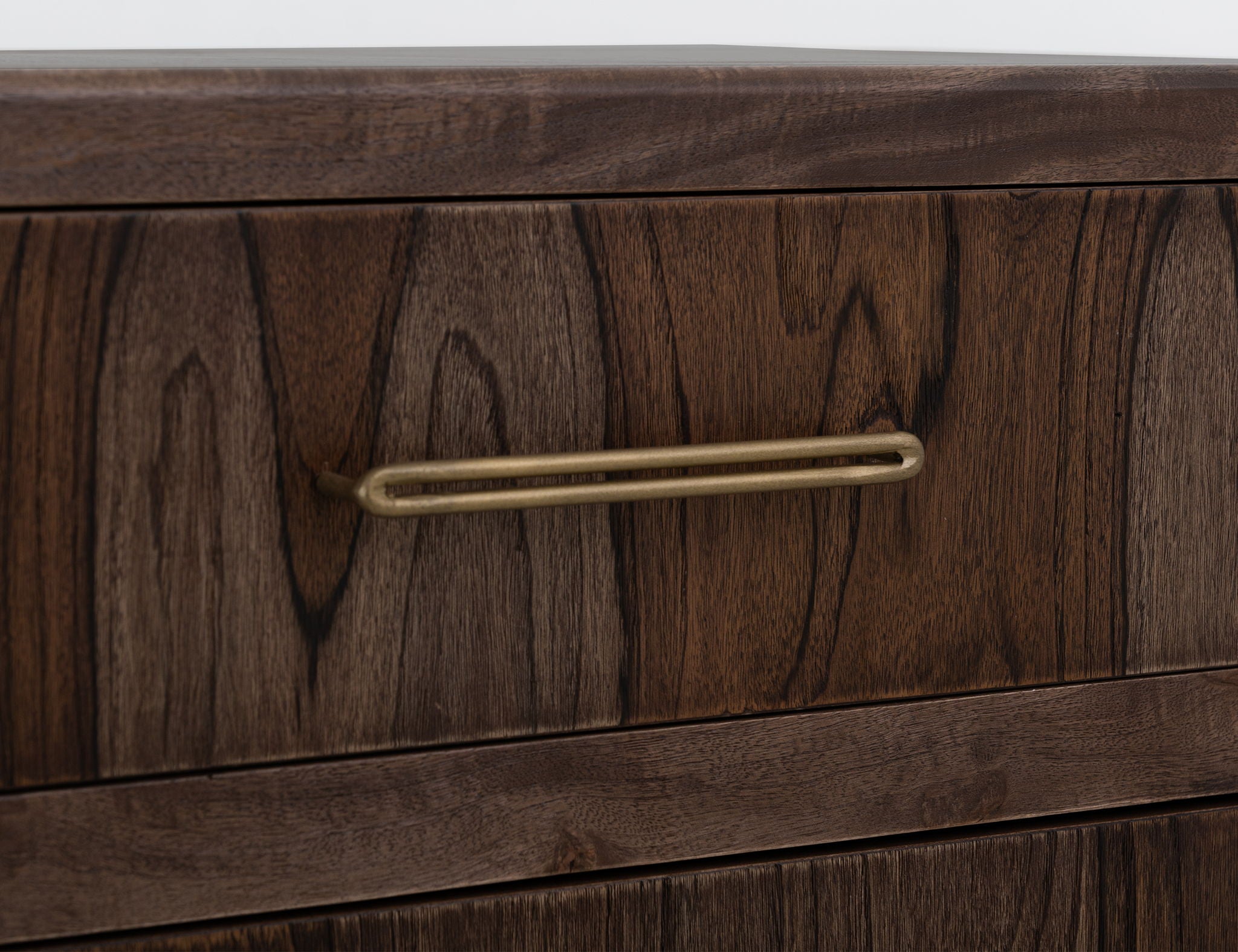 Praga - 6-Drawer Dresser - Almond / Barrel Brown