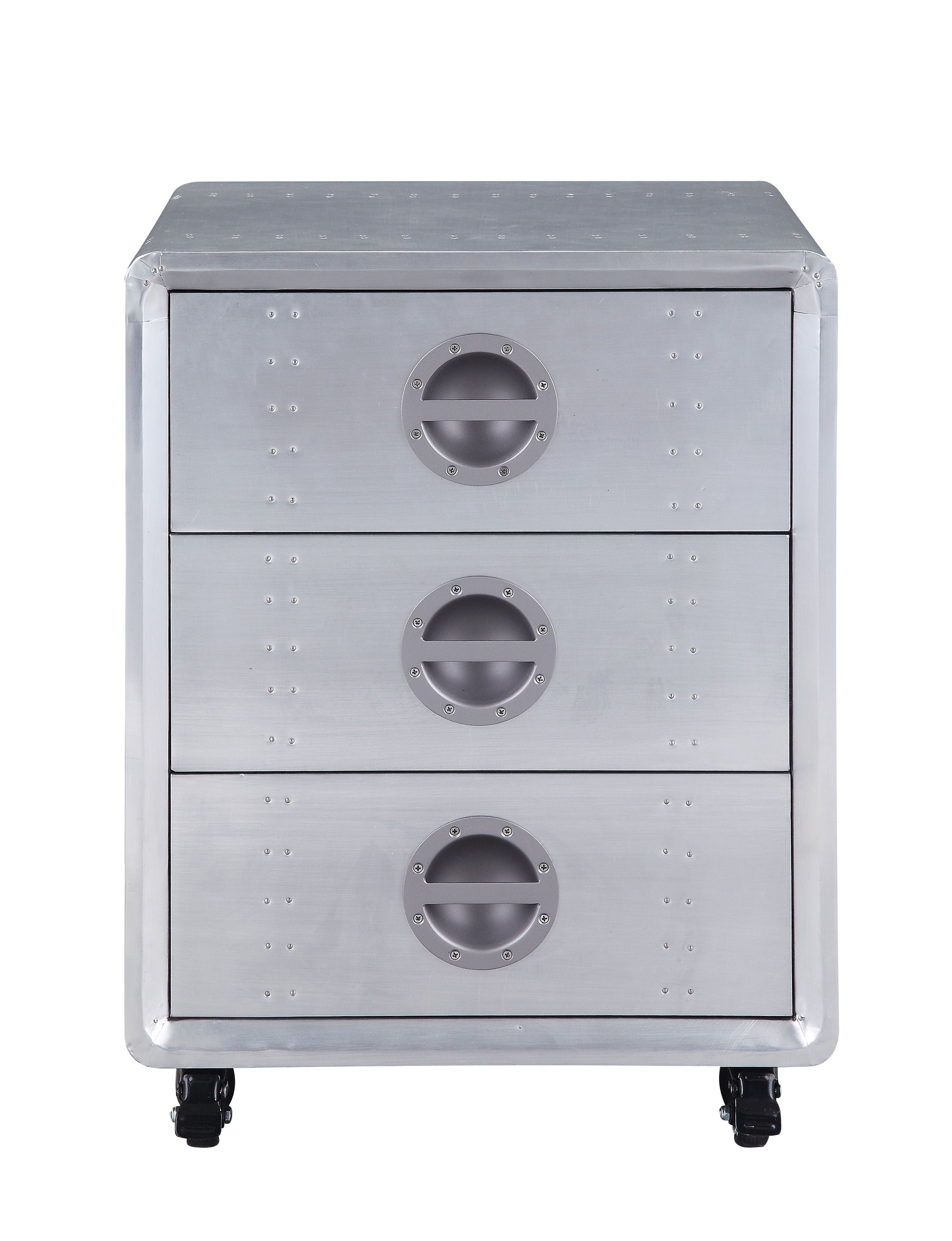 ACME Brancaster - Cabinet - Aluminum - 24" | Meri Furniture