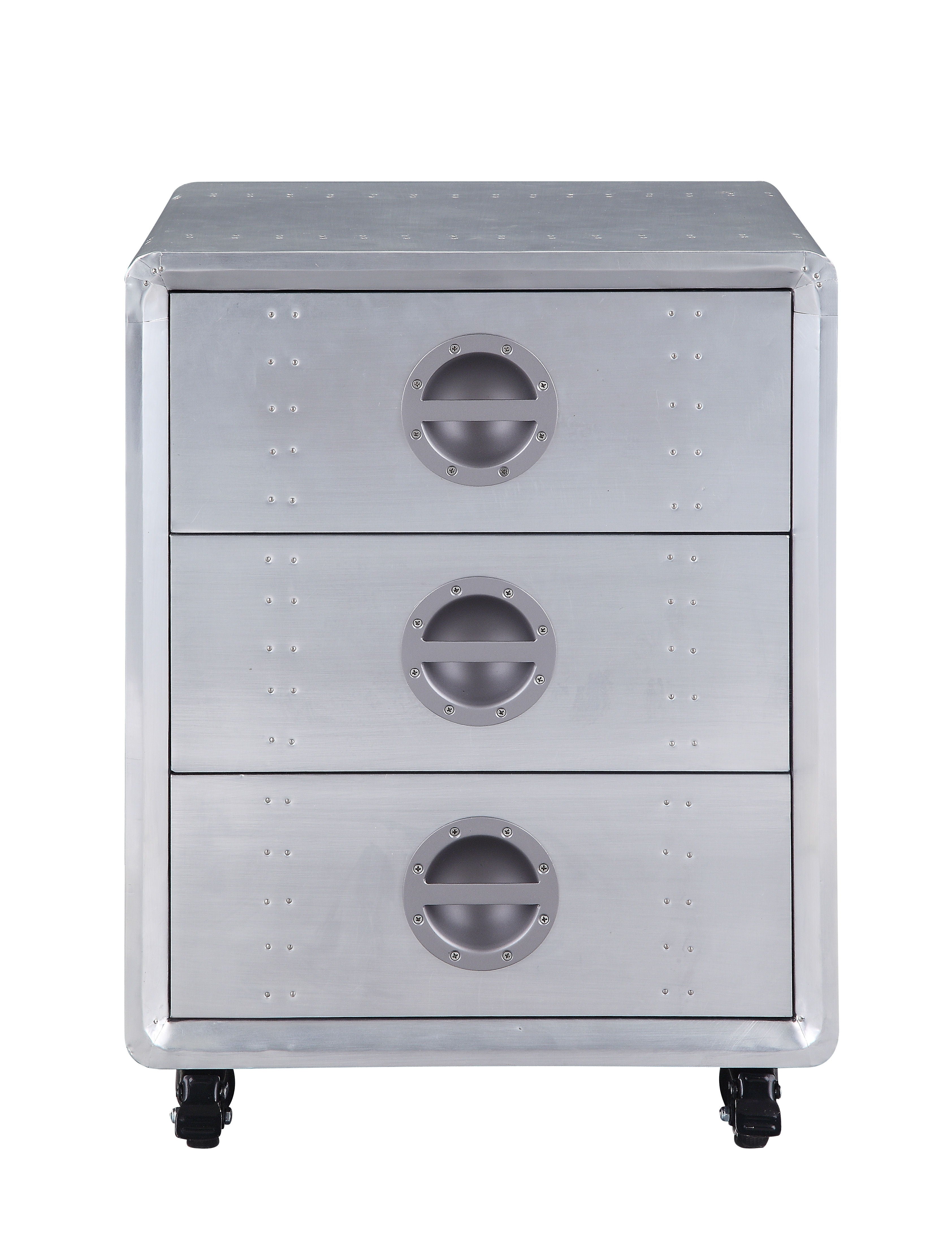 ACME Brancaster - Cabinet - Aluminum - 24" | Meri Furniture