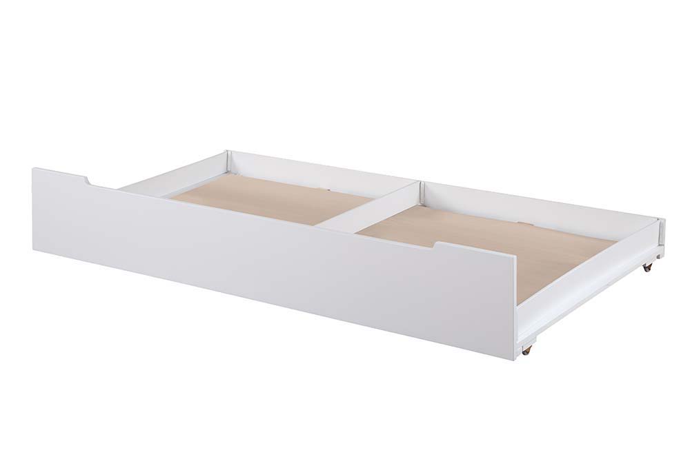 ACME Loreen - Trundle - Oak & White Finish | Meri Furniture