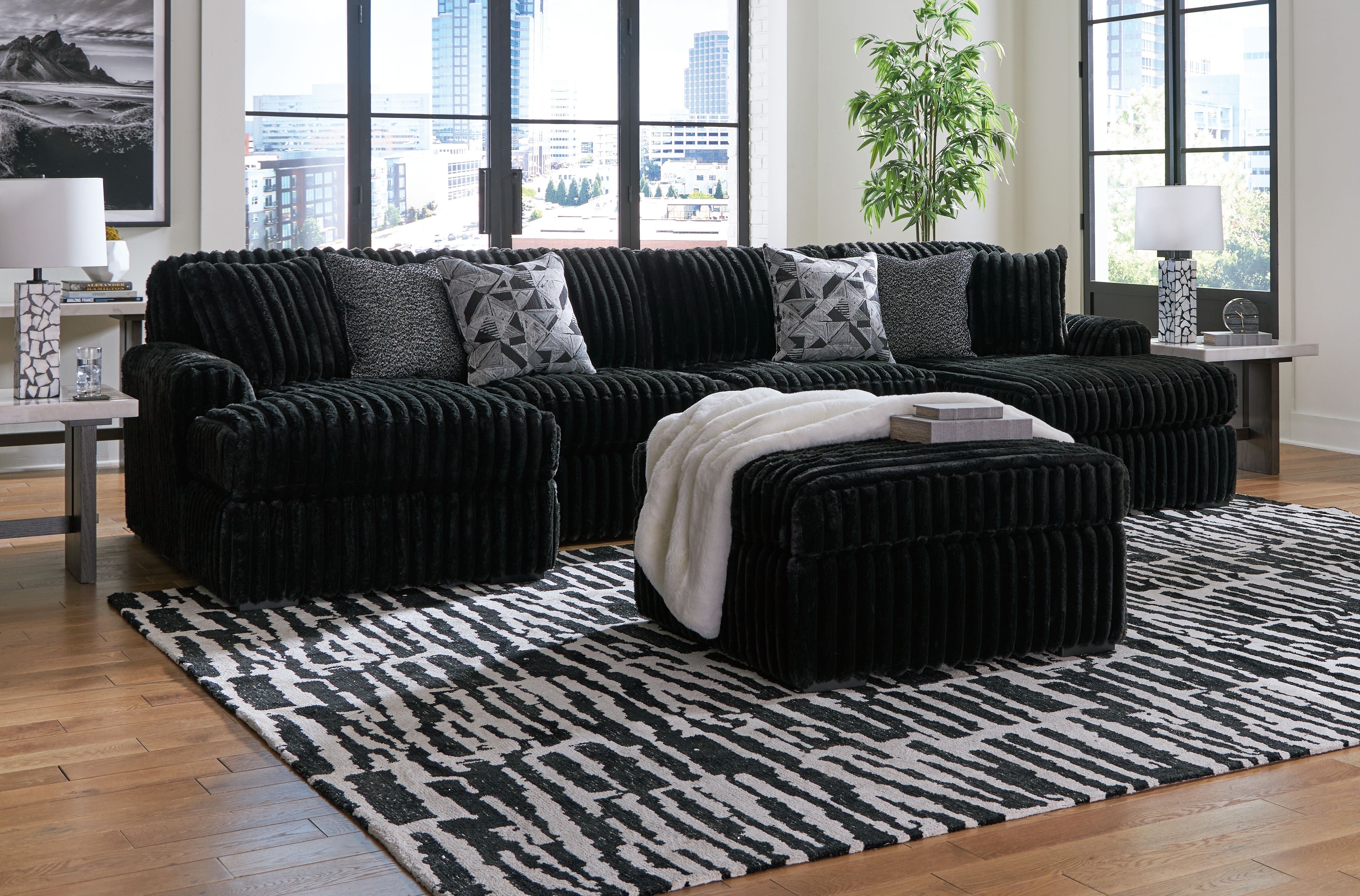 Signature Design by Ashley® Midnight-Madness - Sectional Set | Meri Furniture