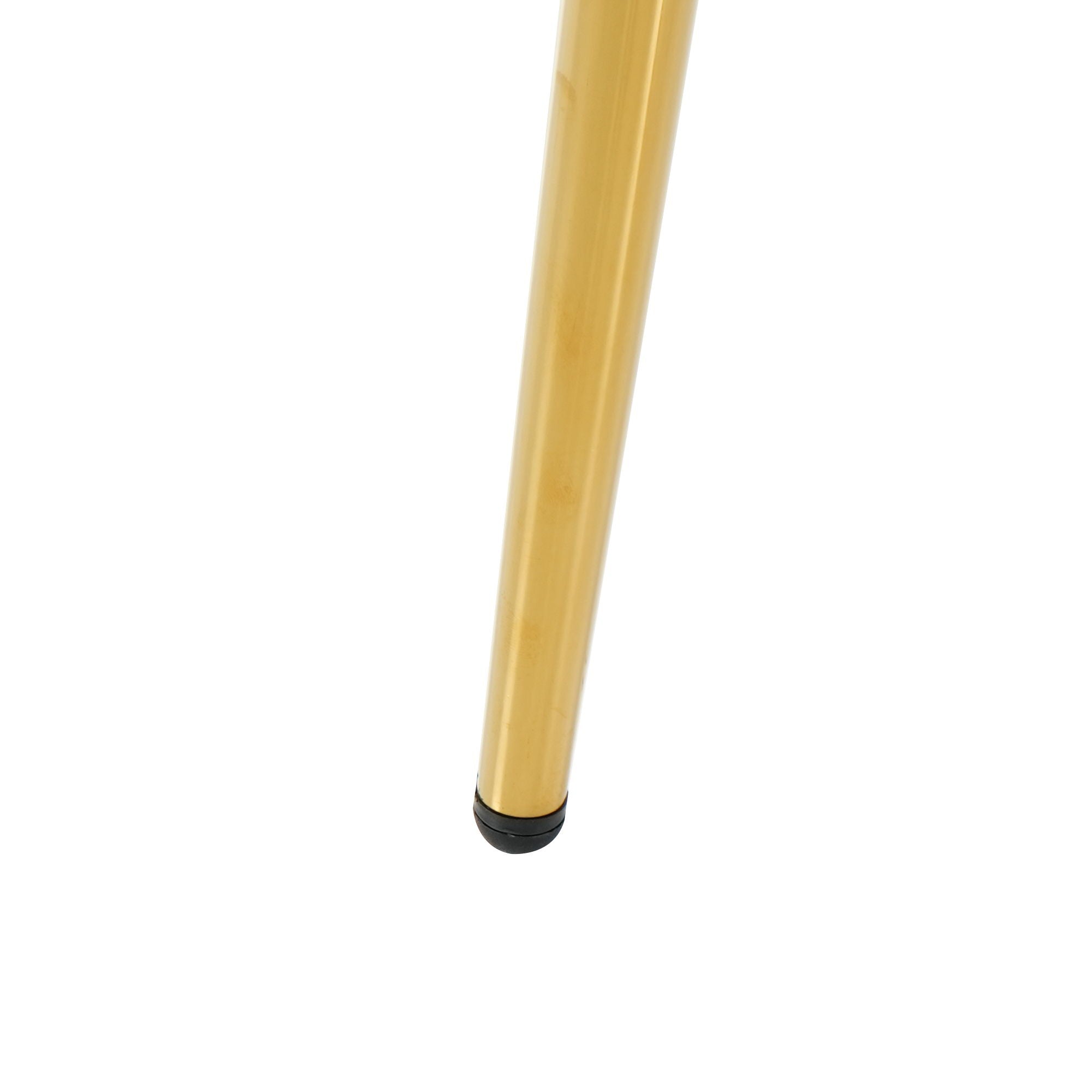 Elegant Shell Shape Velvet Bar Chair (Set of 2)