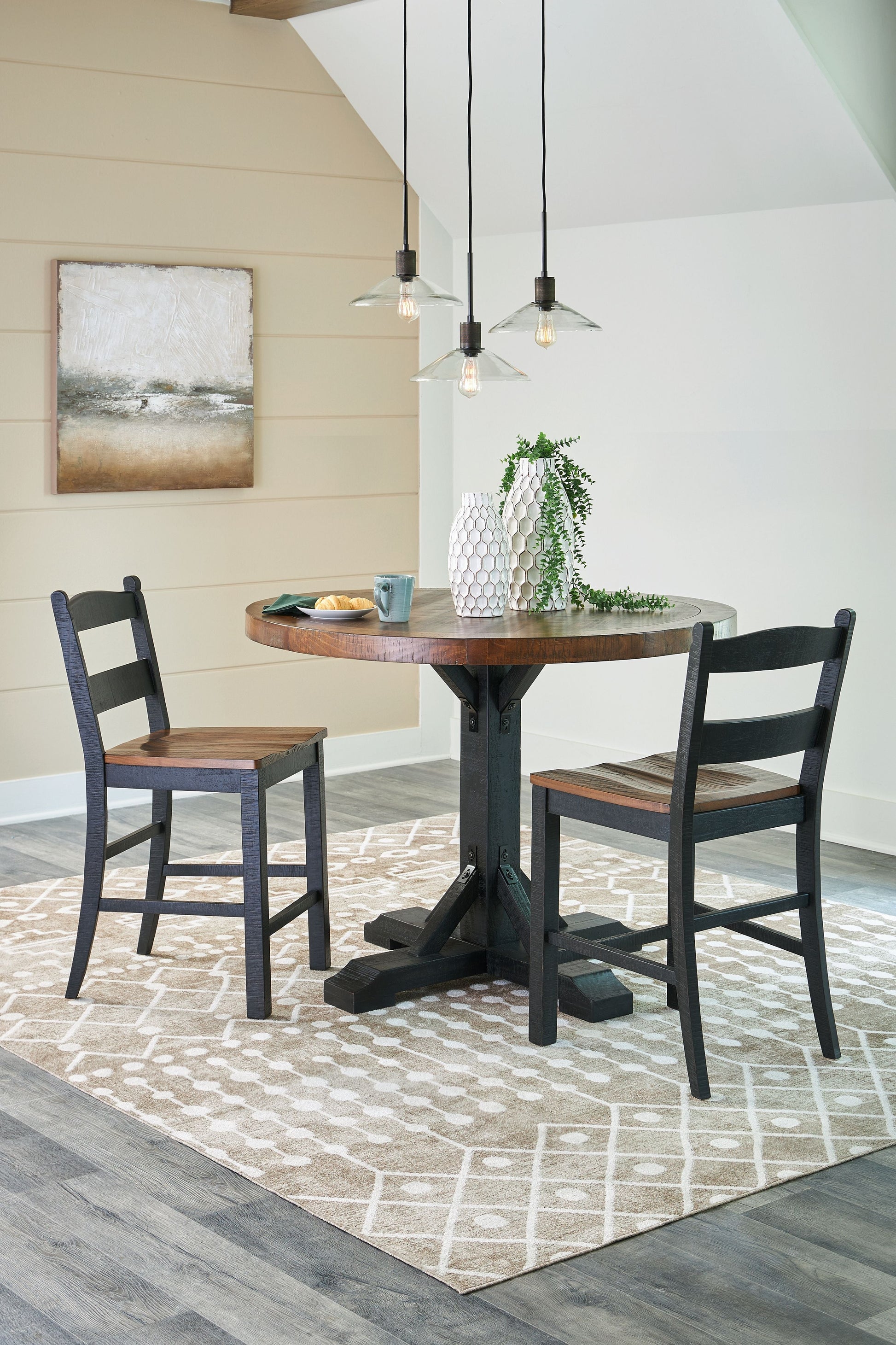 Signature Design by Ashley® Valebeck - Counter Height Dining Room Set | Meri Furniture