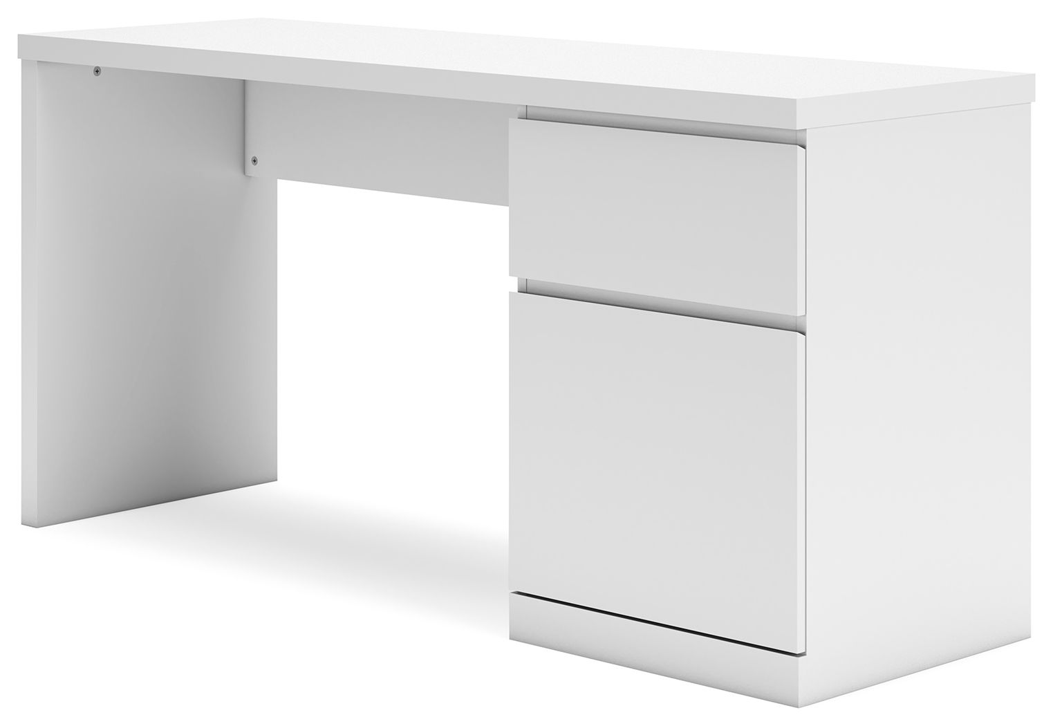 Signature Design by Ashley® Onita - White - Home Office Desk | Meri Furniture