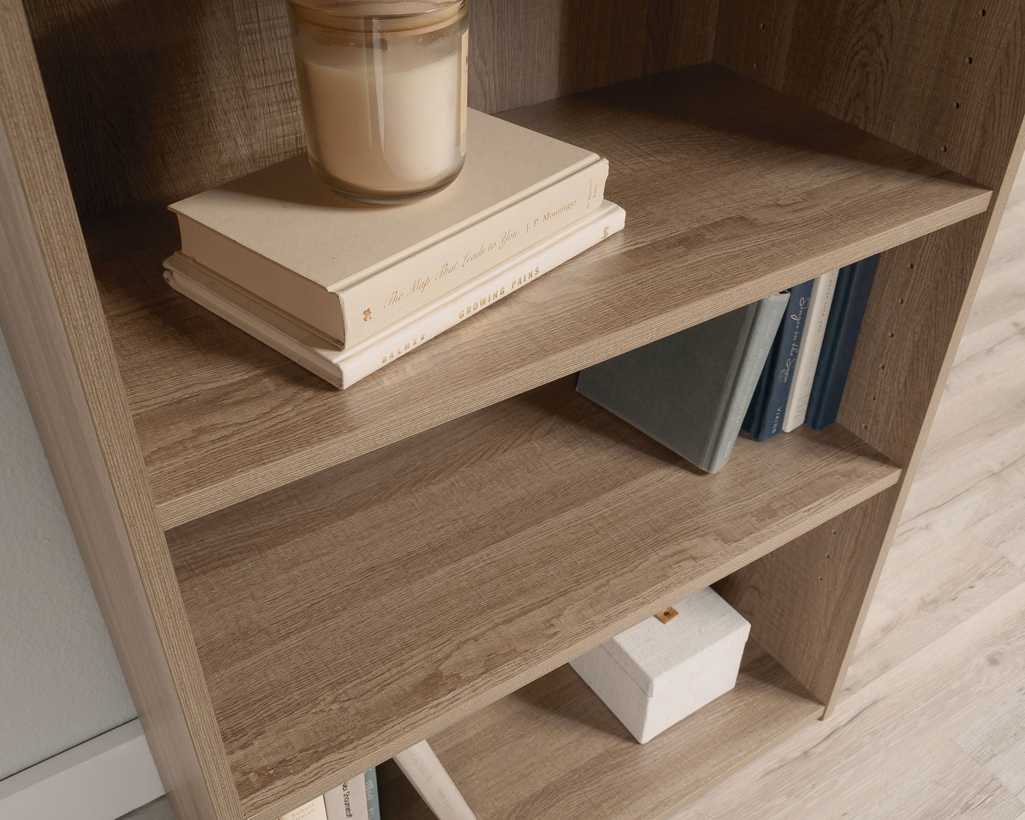 3-Shelf Bookcase Summer Oak