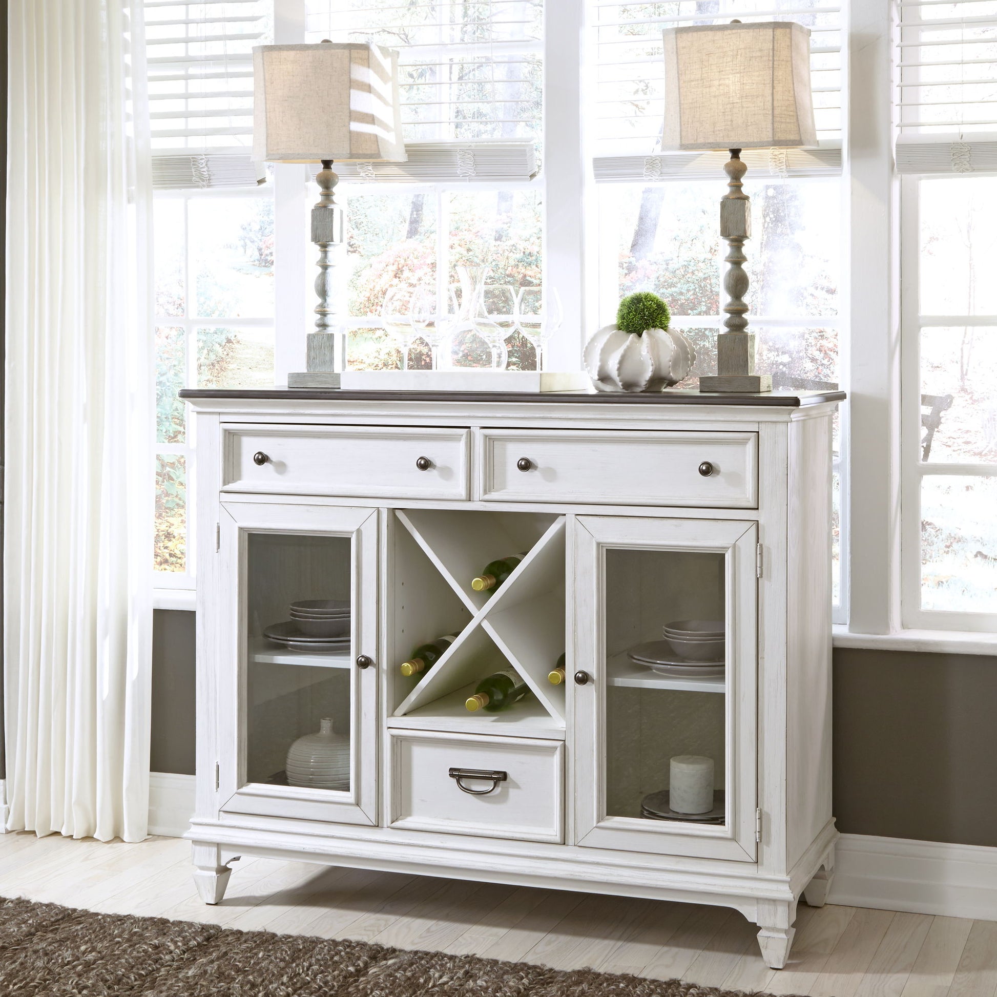 Liberty Furniture Allyson Park - Buffet | Meri Furniture