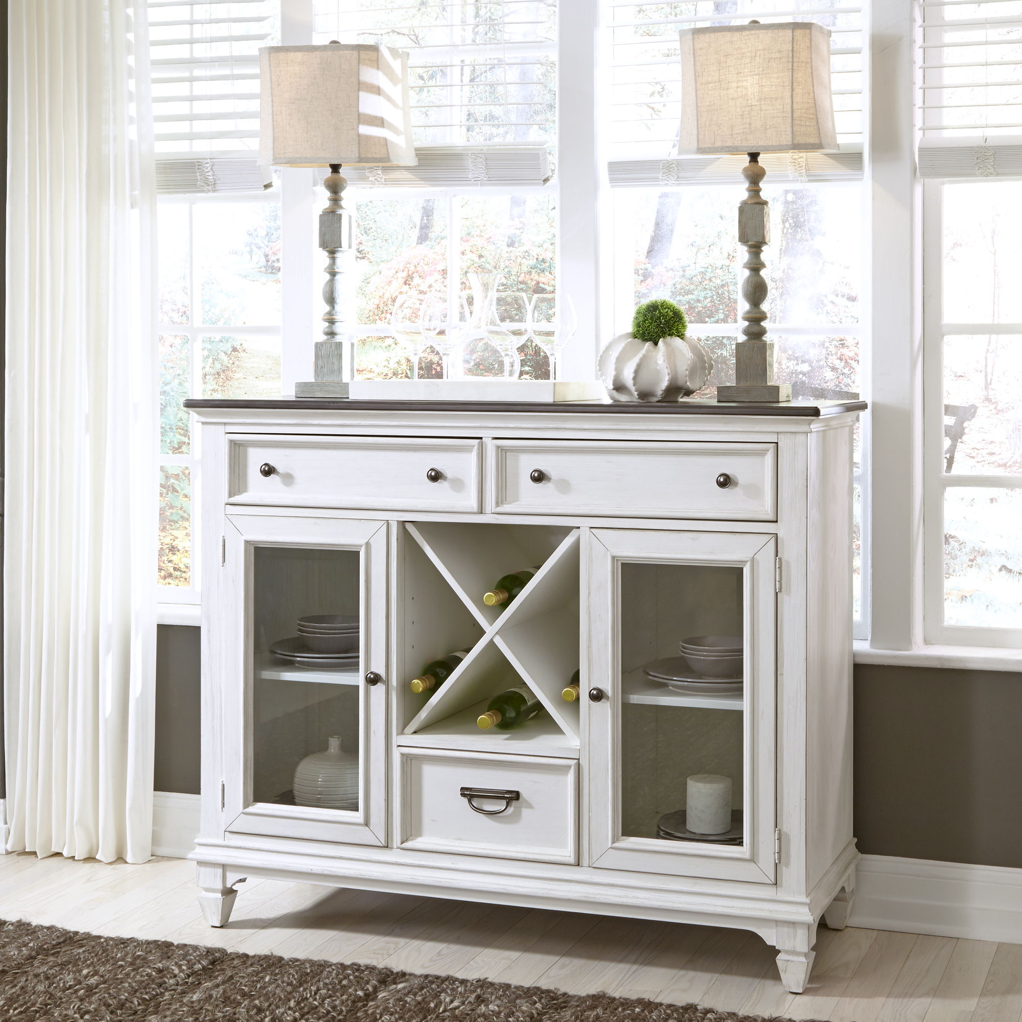 Liberty Furniture Allyson Park - Buffet | Meri Furniture