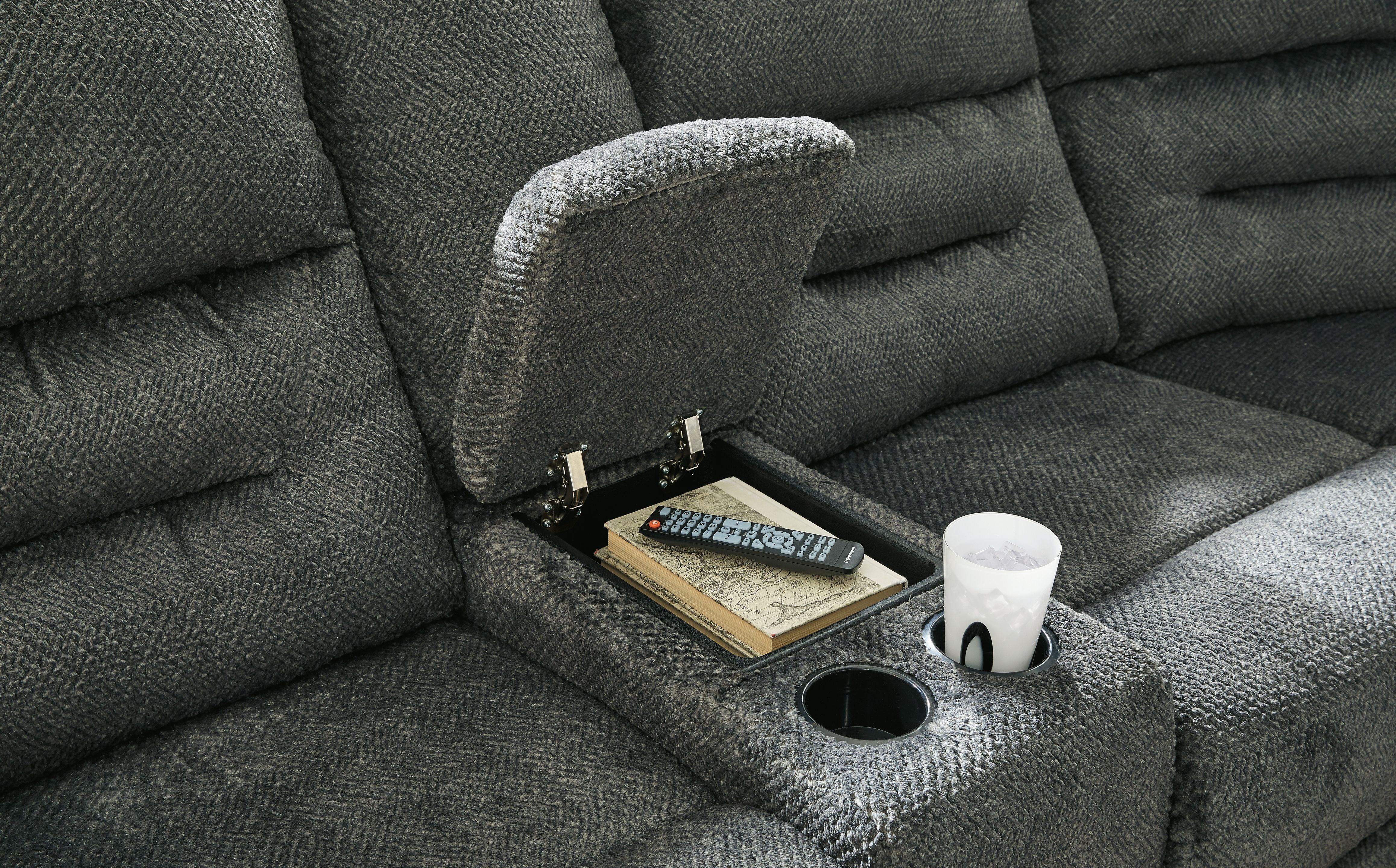 Signature Design by Ashley® Nettington - Power Reclining Sectional | Meri Furniture
